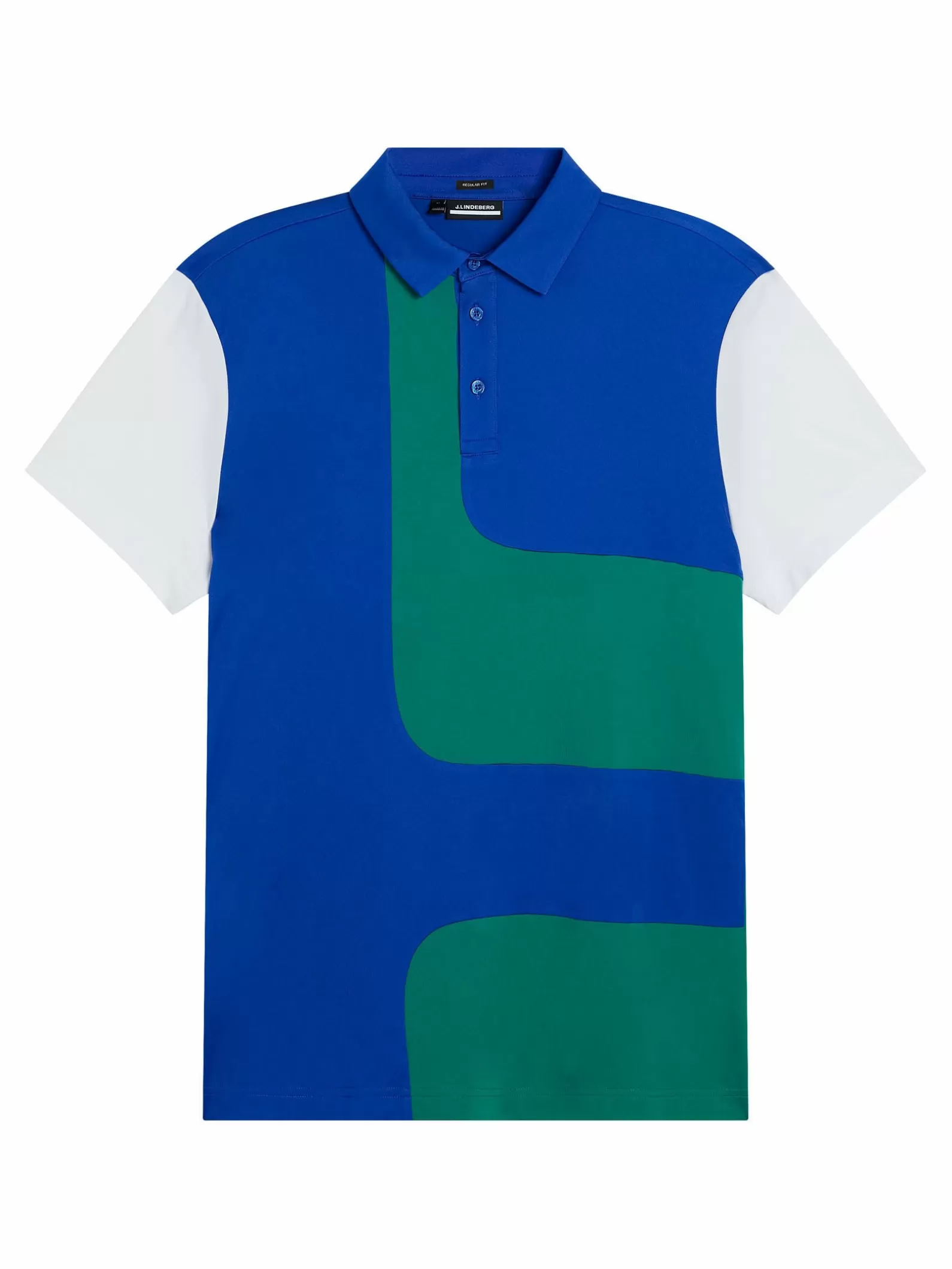 J.Lindeberg Graham Regular Polo Estate Blue*MÄN Polotröjor