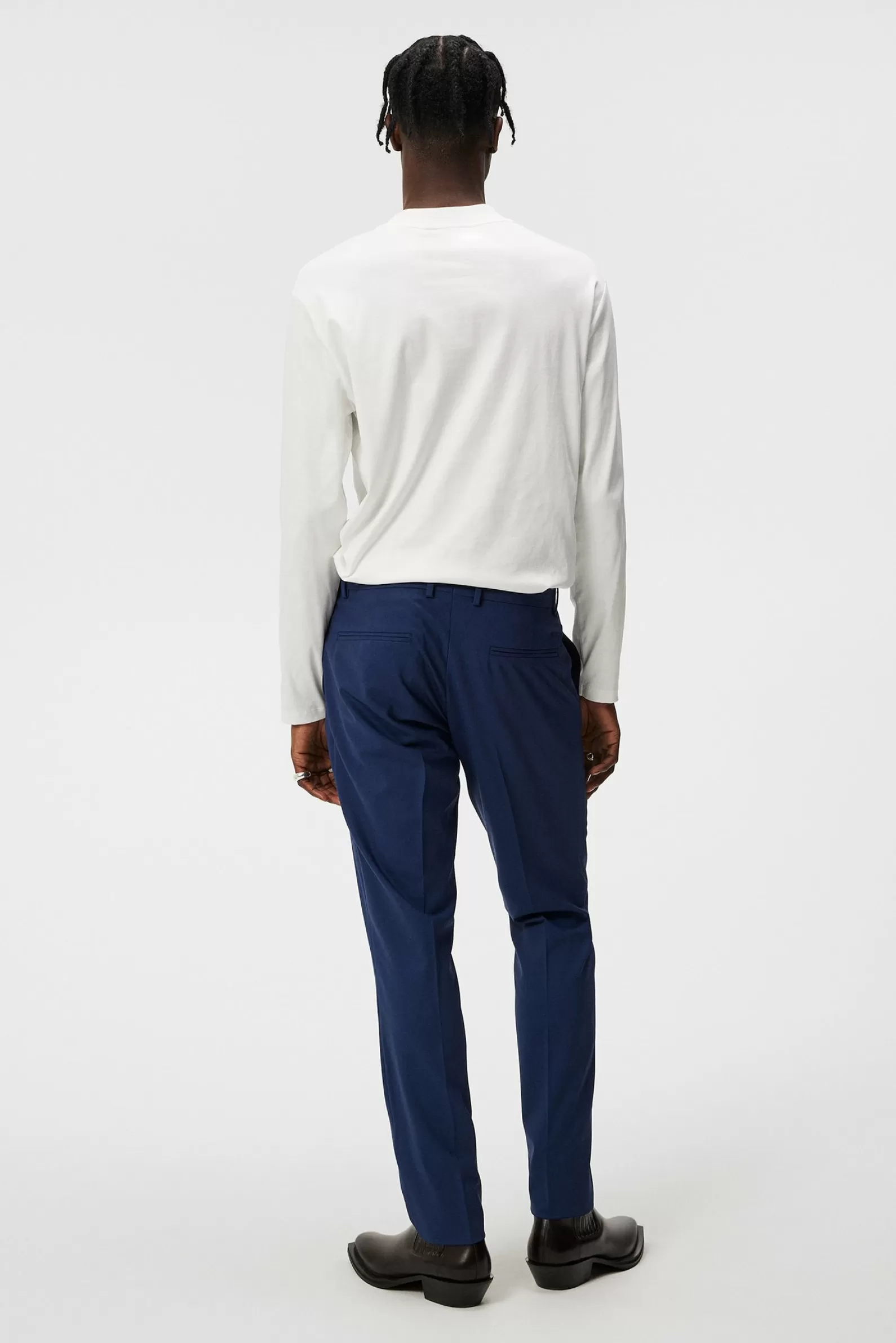 J.Lindeberg Grant Bi Stretch Pants Blue Indigo*MÄN Skräddarsydda byxor | Byxor