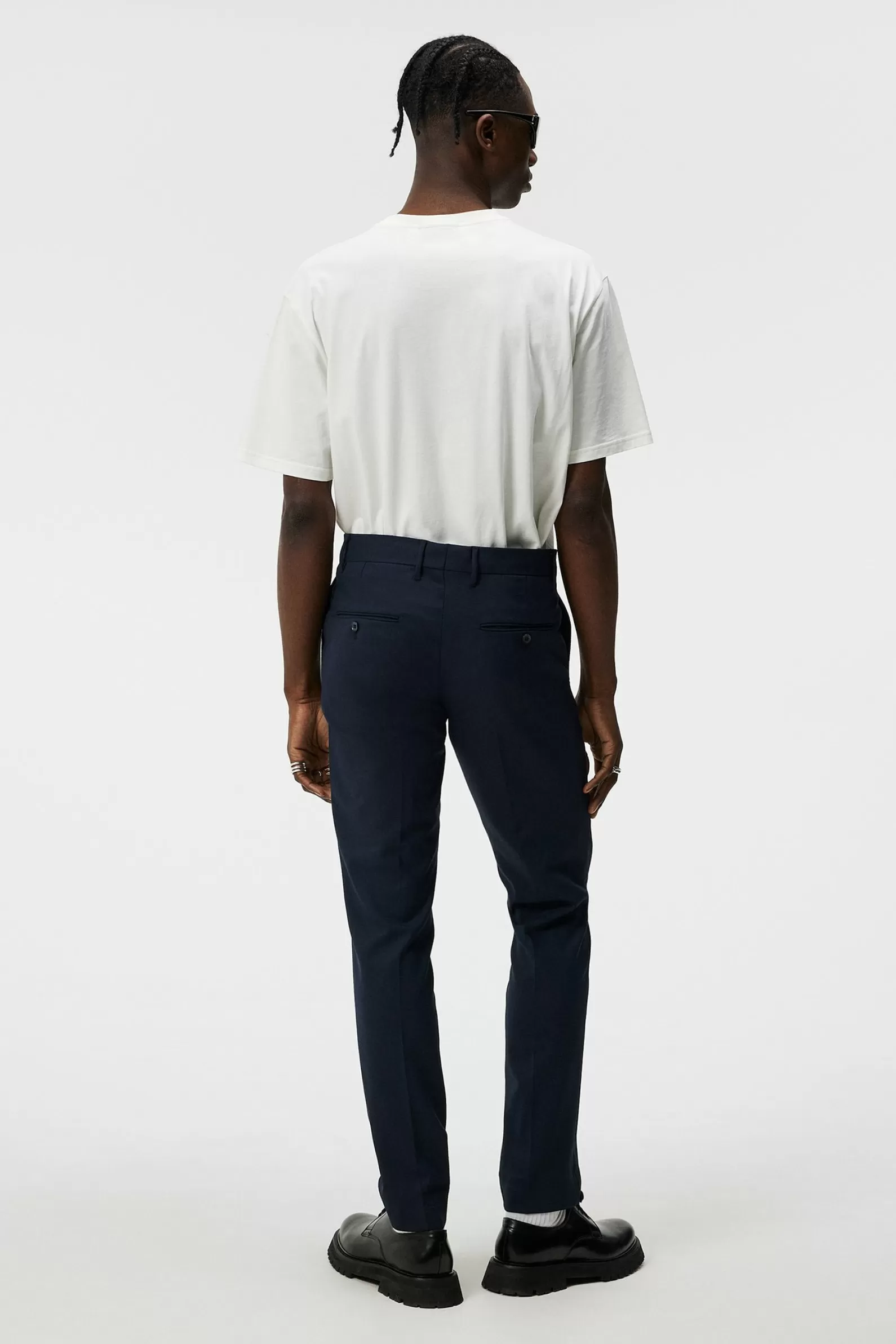 J.Lindeberg Grant Stretch Twill Pants Jl Navy*MÄN Skräddarsydda byxor | Byxor