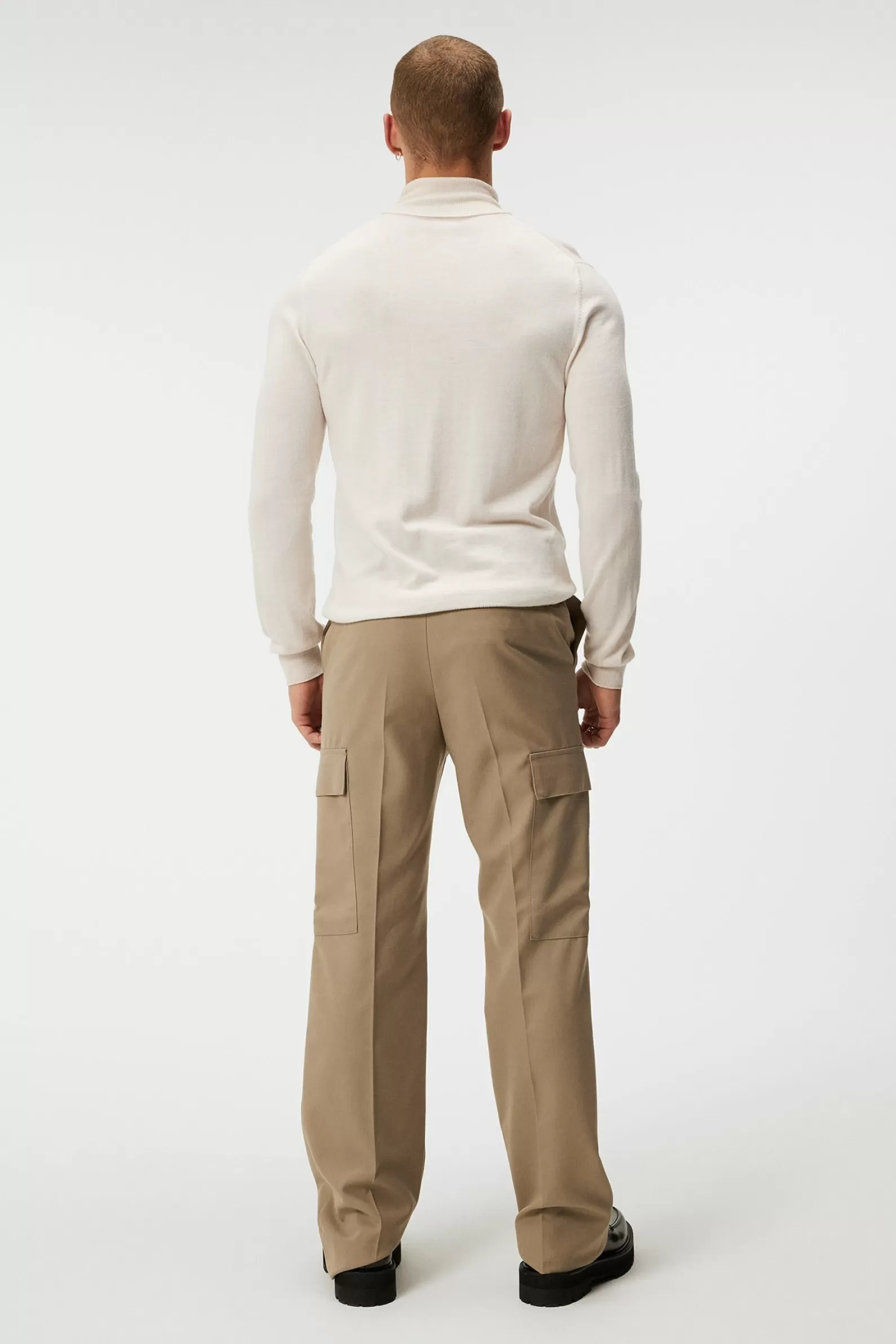 J.Lindeberg Haij Wool Cargo Pants Butternut*MÄN Skräddarsydda byxor | Byxor