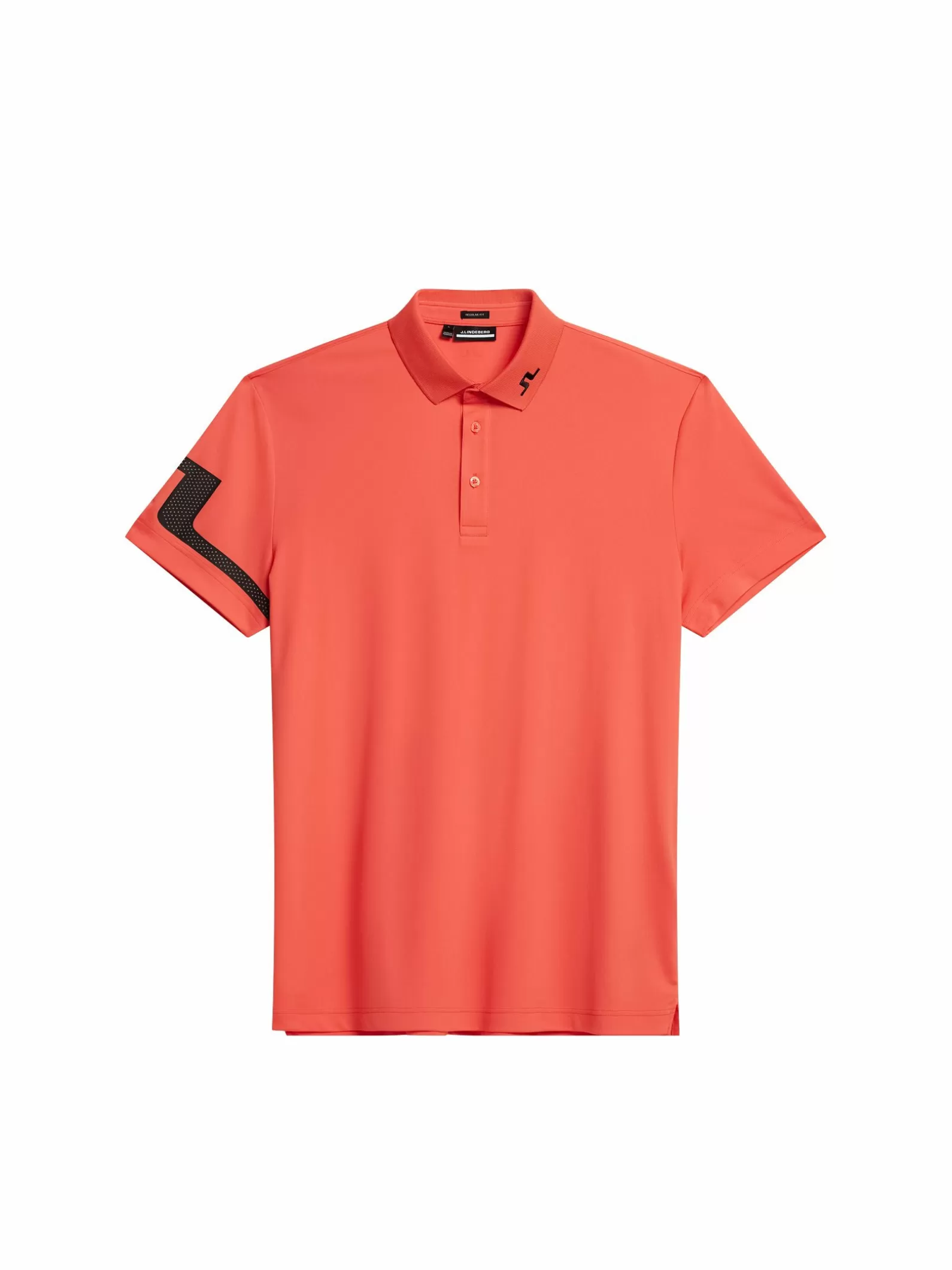 J.Lindeberg Heath Regular Fit Polo Fiery Red*MÄN Polotröjor