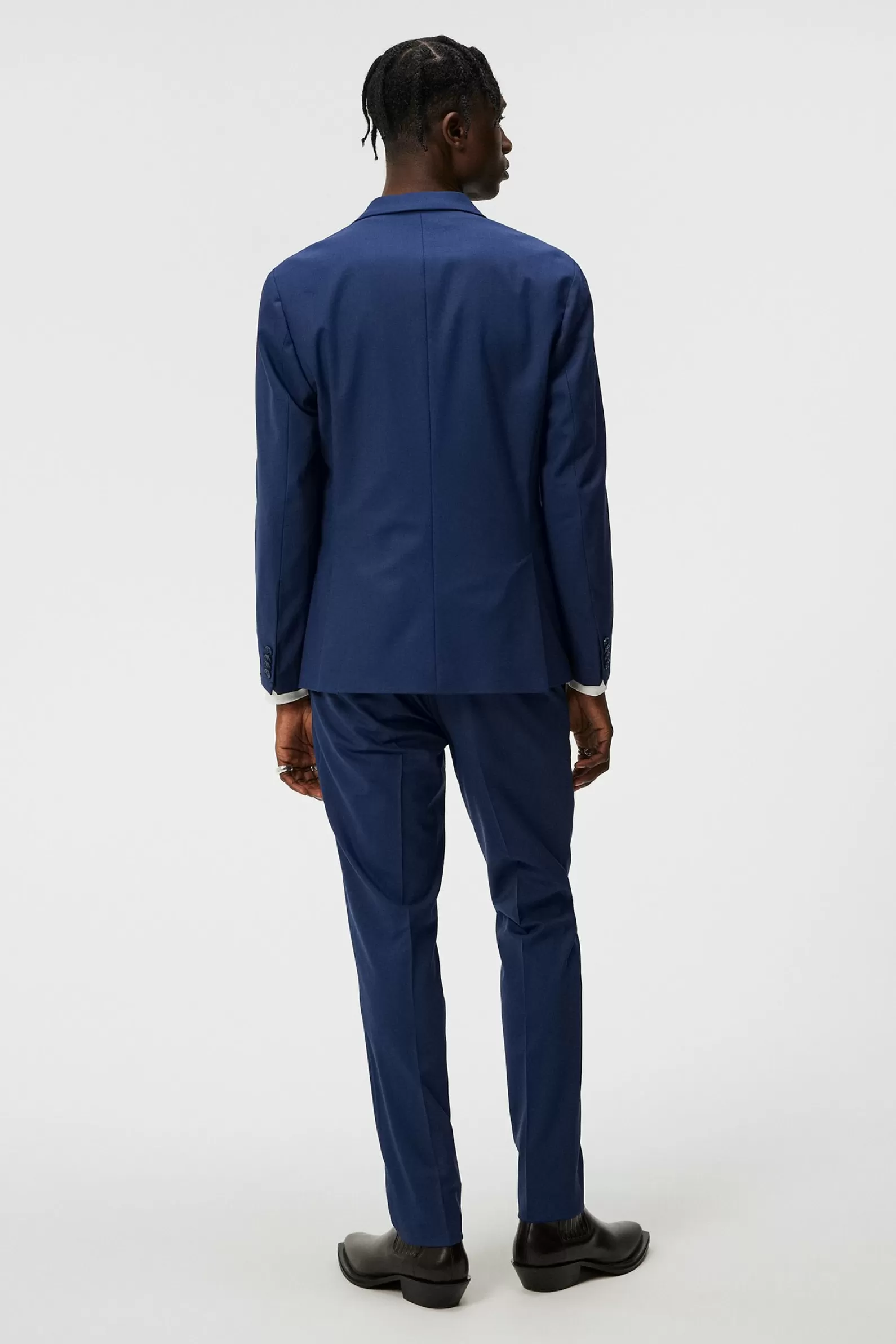 J.Lindeberg Hopper U Bi Stretch Blazer Blue Indigo*MÄN Blazers