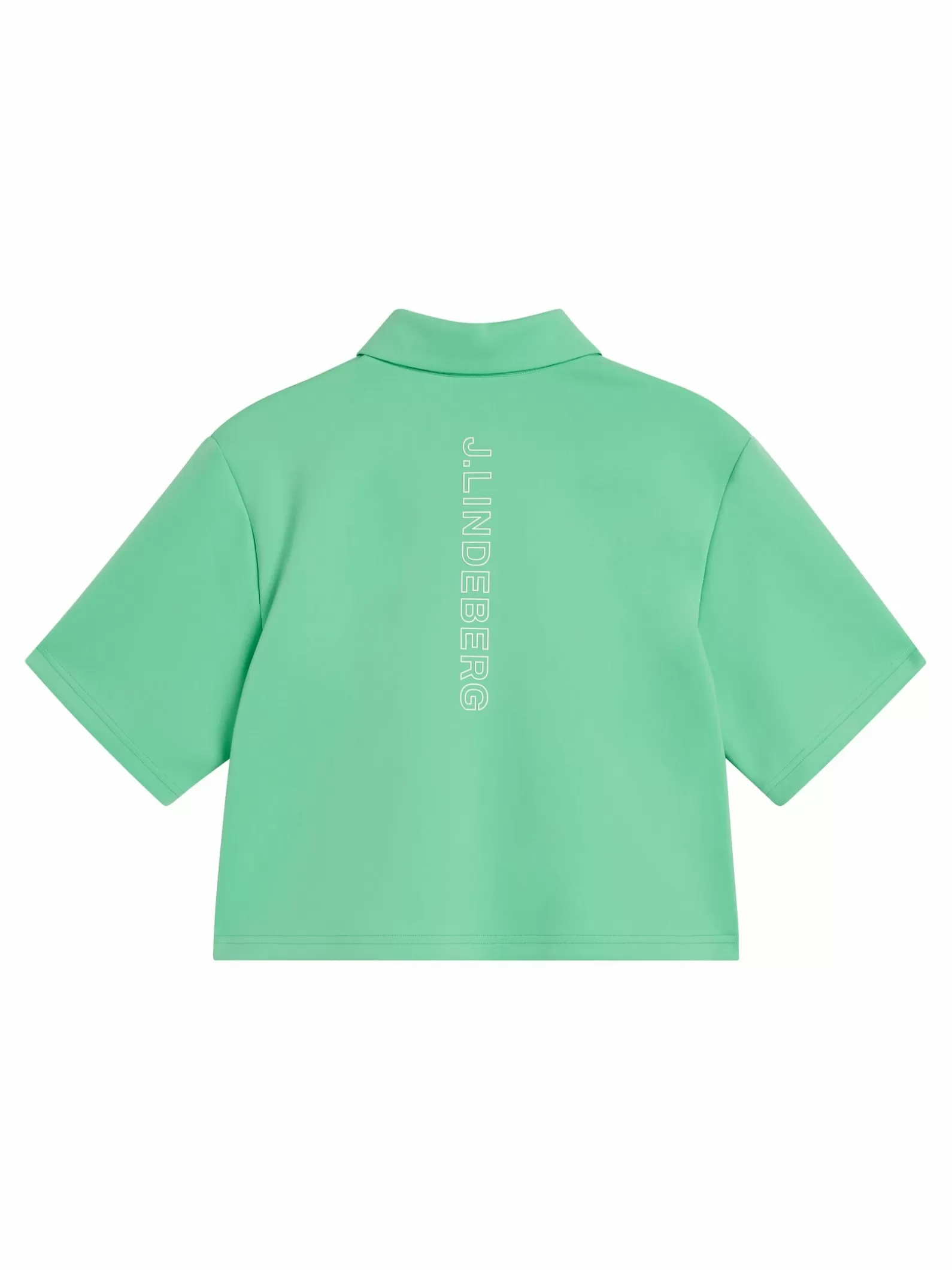 J.Lindeberg Iris Cropped Top Jade Cream*KVINNOR Polotröjor