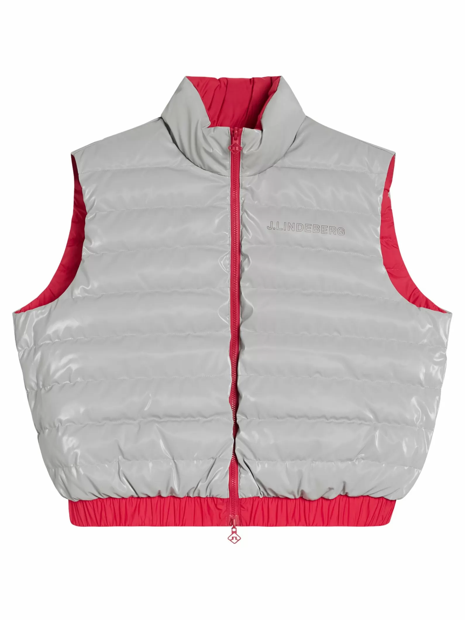 J.Lindeberg Isla Reversible Vest Silver*KVINNOR Gilets | Jackor