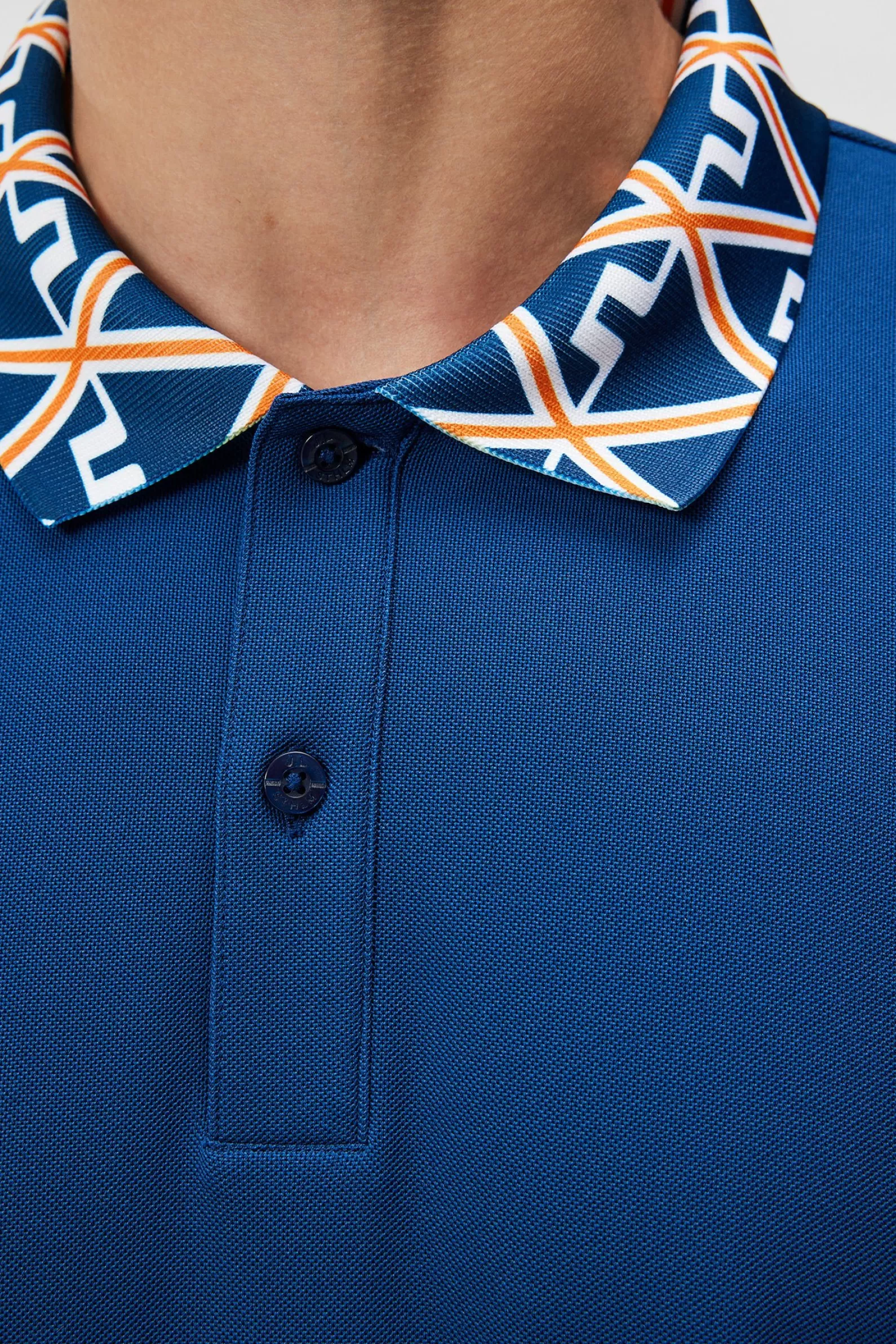 J.Lindeberg Jan Regular Polo Estate Blue*MÄN Polotröjor