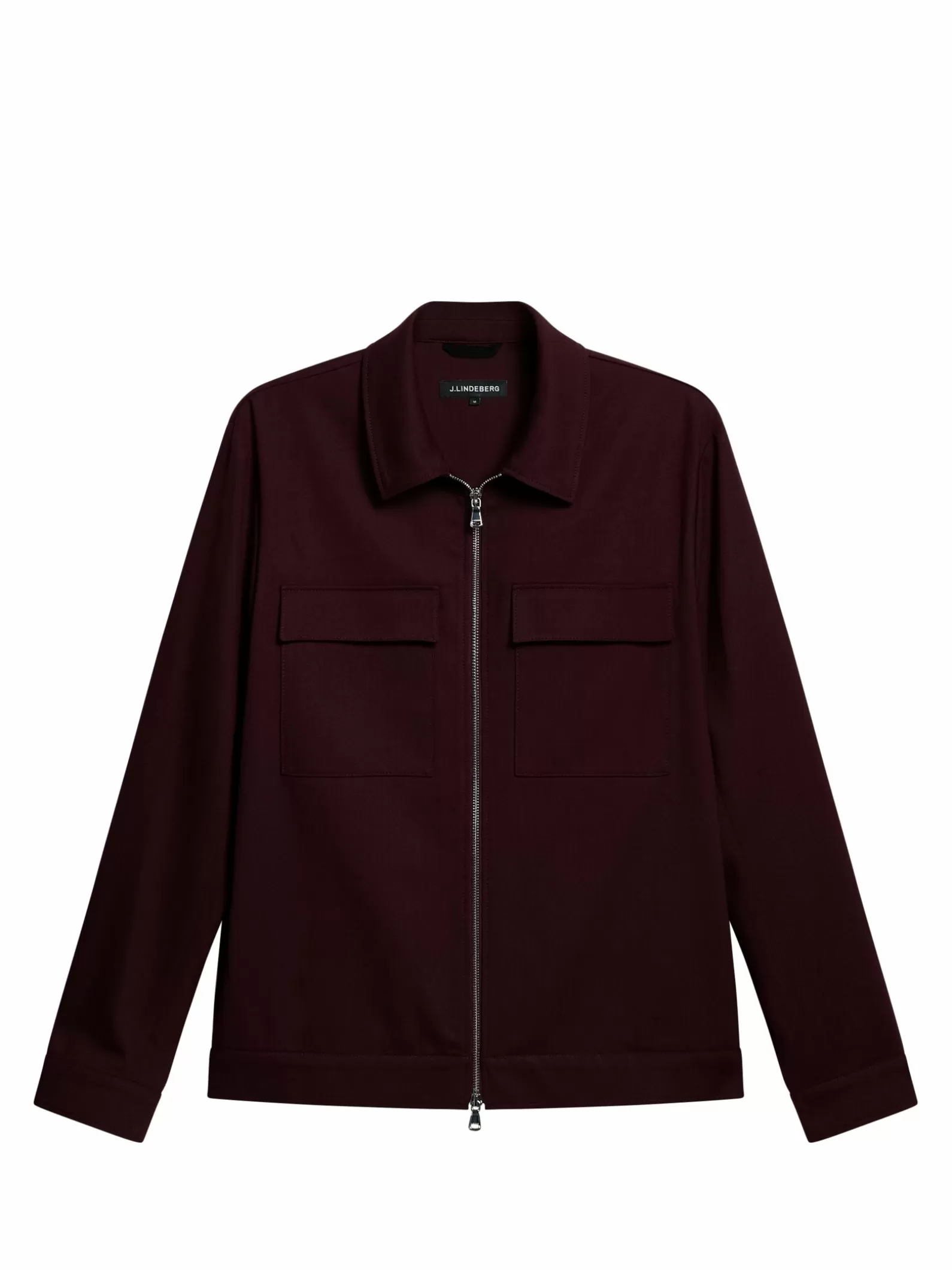 J.Lindeberg Jarod Wr Flannel Overshirt Zinfandel*MÄN Jackor | Övertröjor