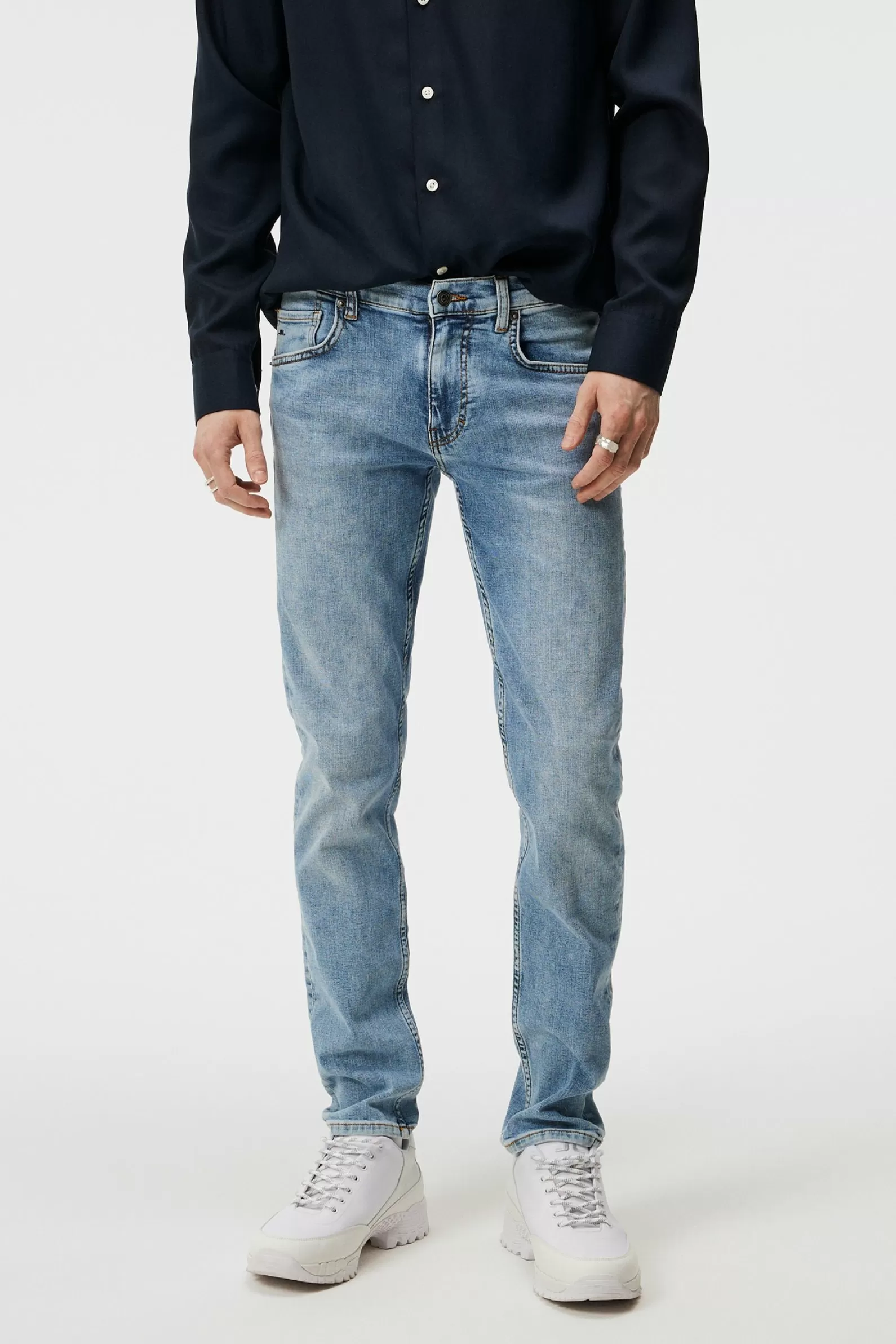 J.Lindeberg Jay Active Light Indigo Jeans Light Blue*MÄN Jeans