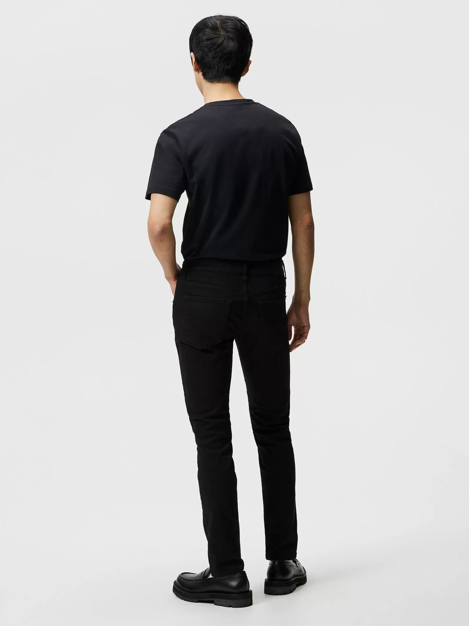 J.Lindeberg Jay Reactive Jeans Black*MÄN Jeans | Byxor