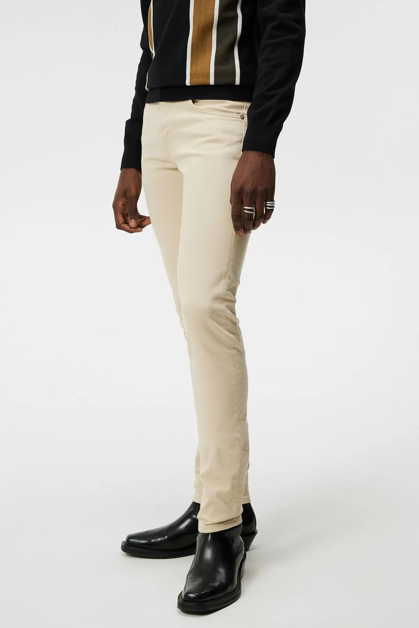 J.Lindeberg Jay Solid Stretch Jeans Delicioso*MÄN Jeans | Byxor