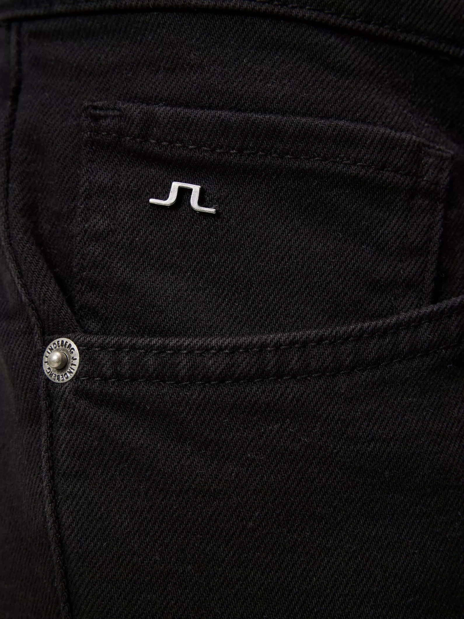 J.Lindeberg Jay-Solid Stretch Black*MÄN Jeans