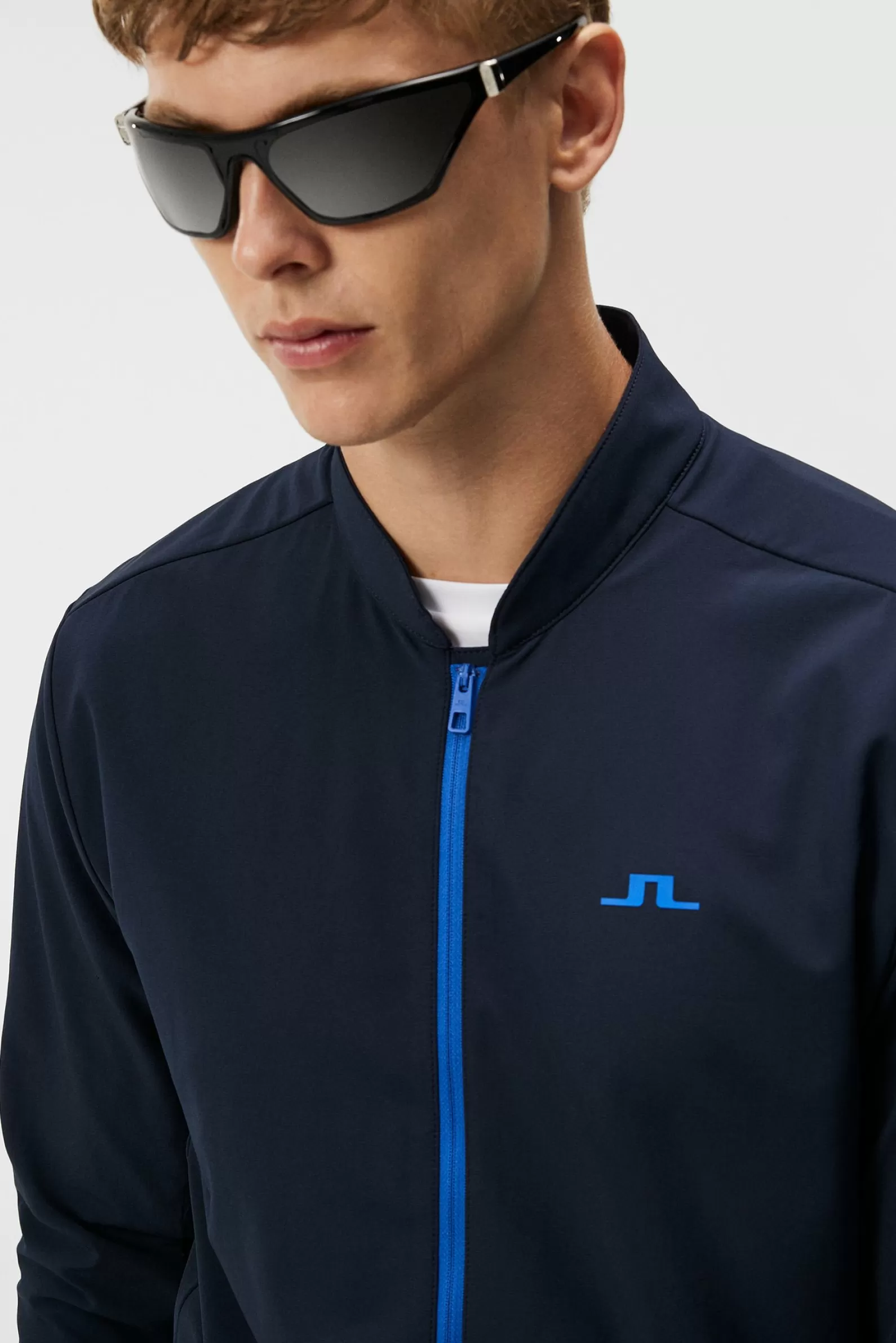 J.Lindeberg Jeff Hybrid Jacket Jl Navy*MÄN Jackor