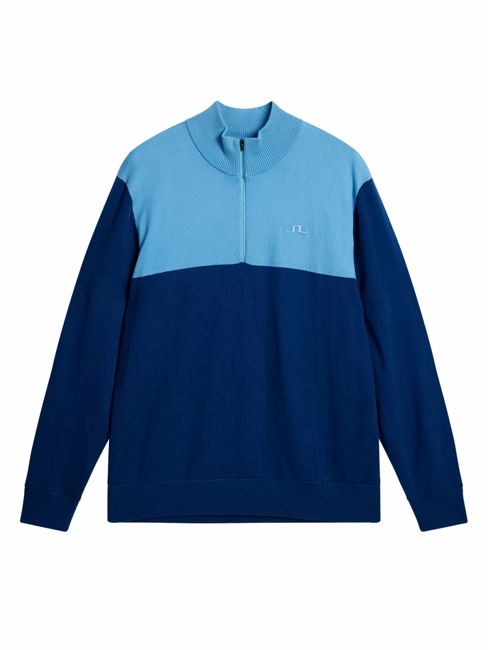 J.Lindeberg Jeff Windbreaker Sweater Estate Blue*MÄN Tröjor | Stickat