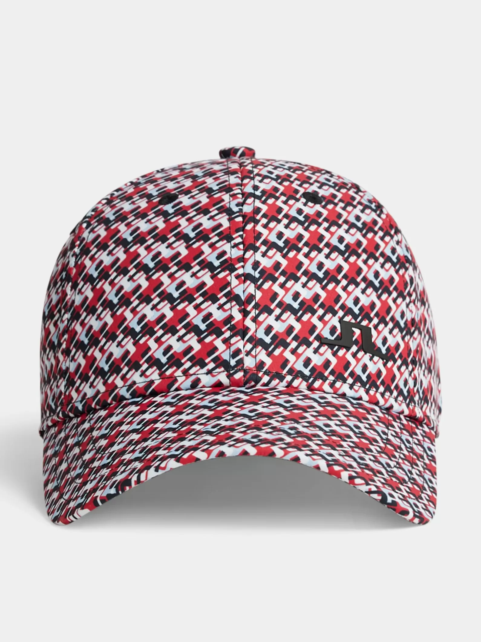 J.Lindeberg Jim Print Cap Micro Bridge Cherry*MÄN Kepsar