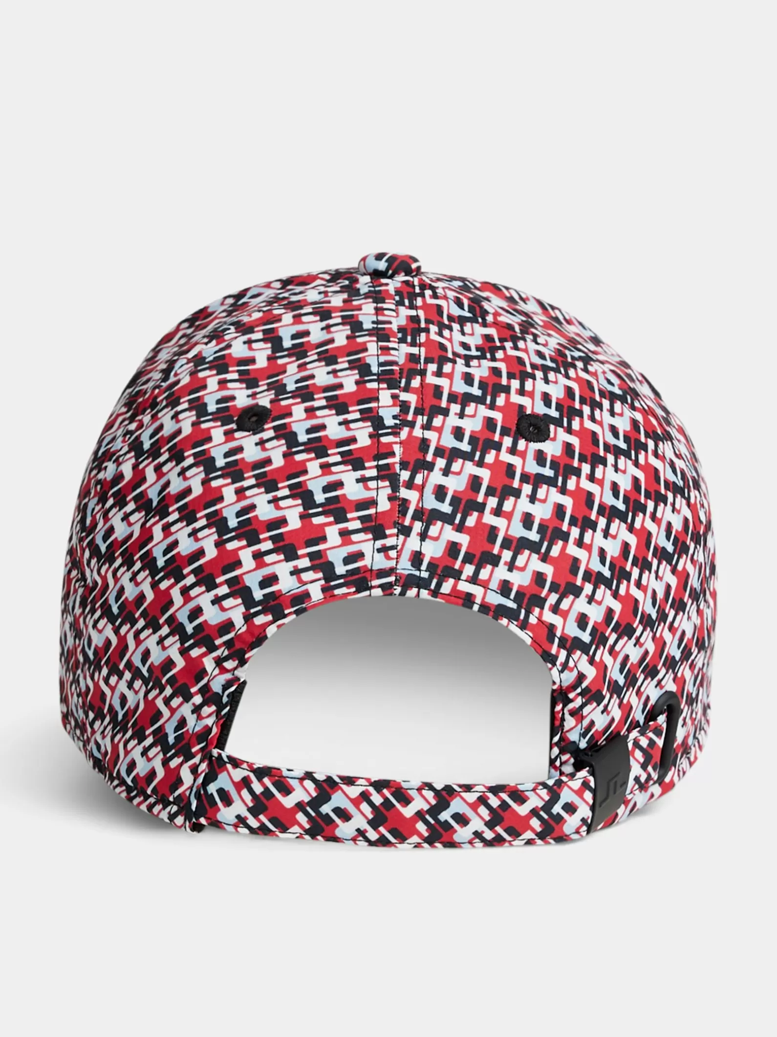 J.Lindeberg Jim Print Cap Micro Bridge Cherry*MÄN Kepsar