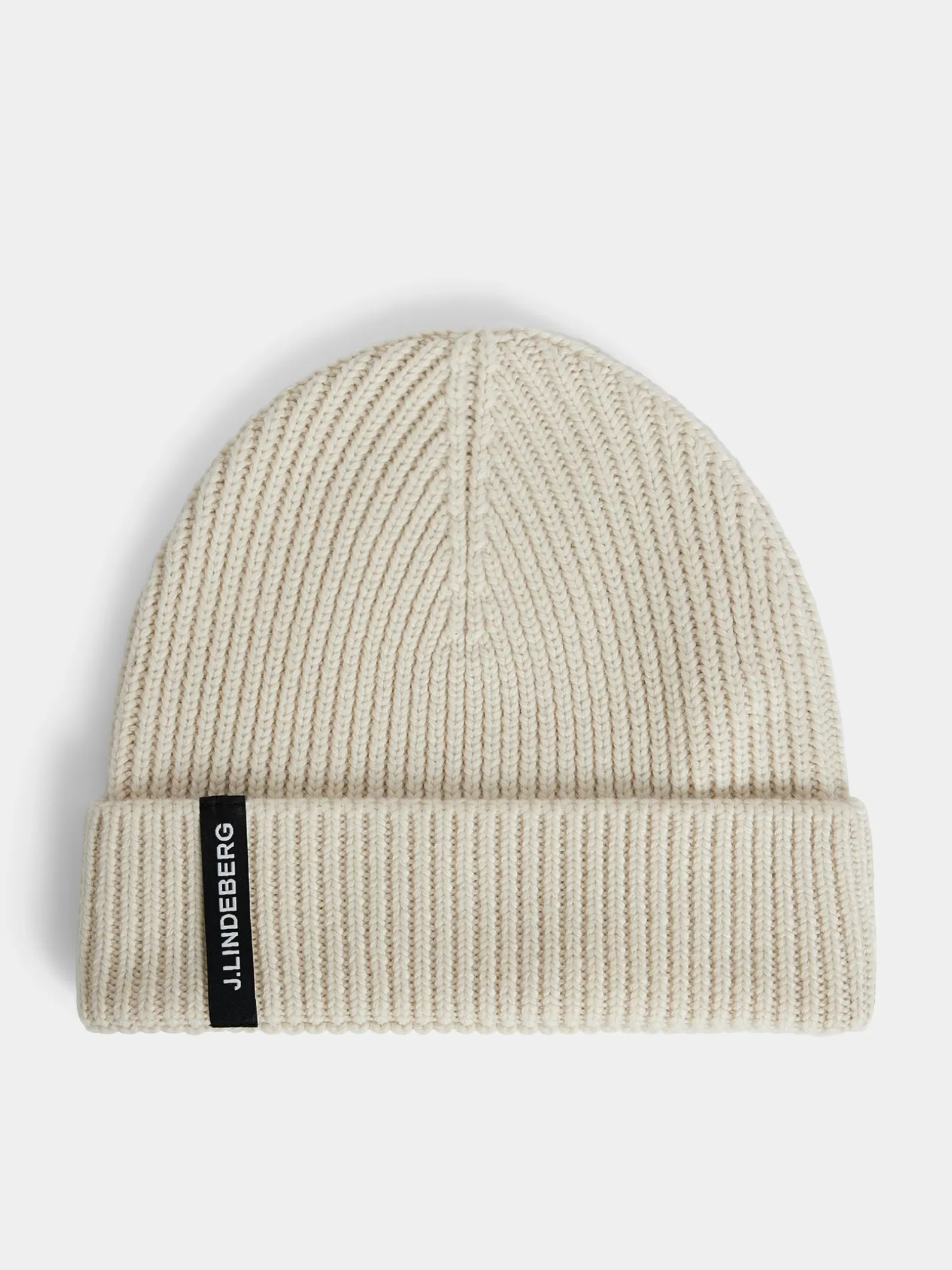 J.Lindeberg Juan Merino Beanie Black Melange*MÄN Värmetillbehör