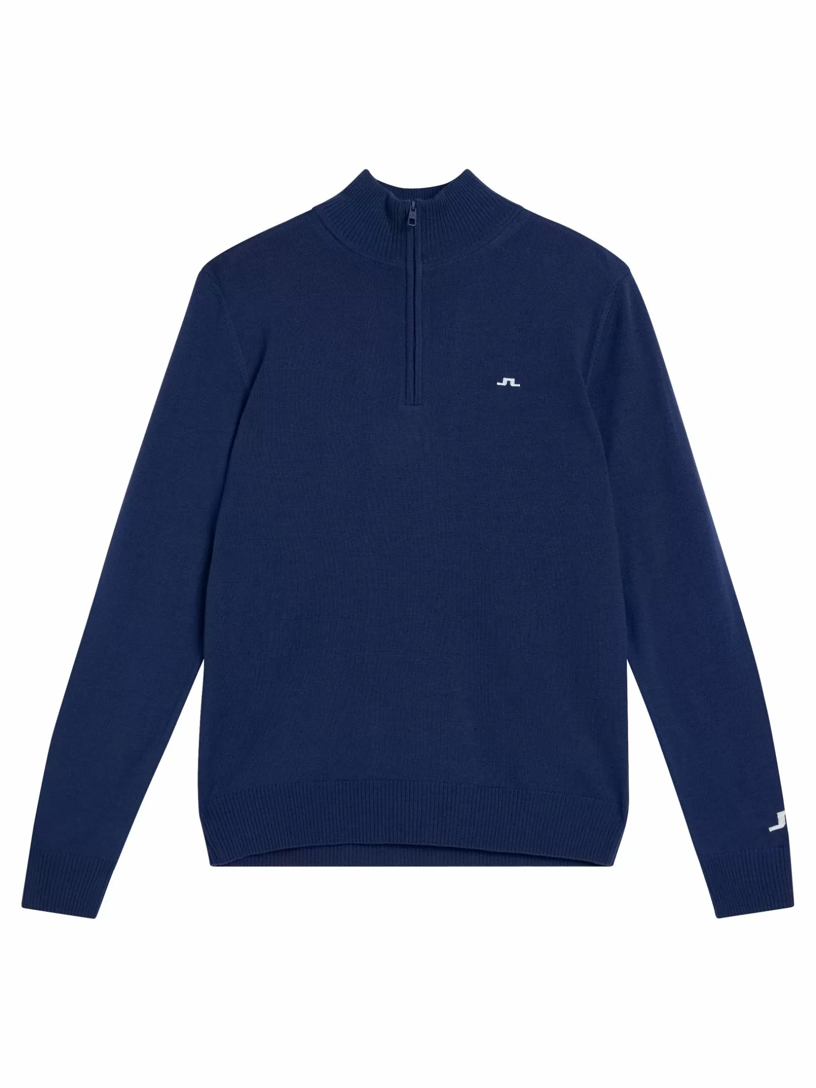 J.Lindeberg Kian Zipped Sweater Estate Blue*MÄN Stickat