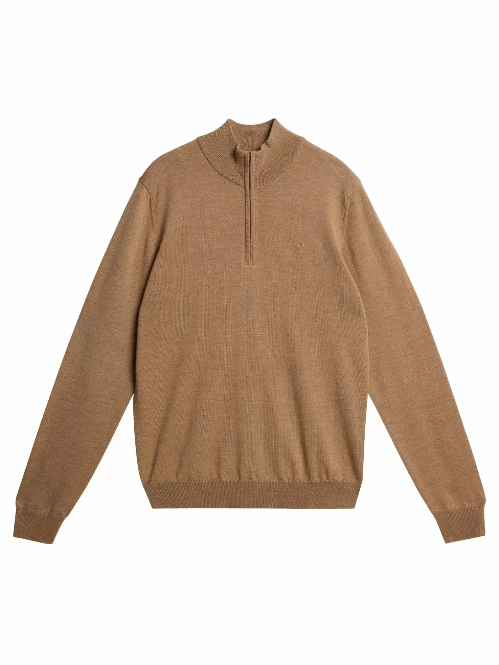 J.Lindeberg Kiyan Quarter Zip Sweater Zinfandel*MÄN Stickat