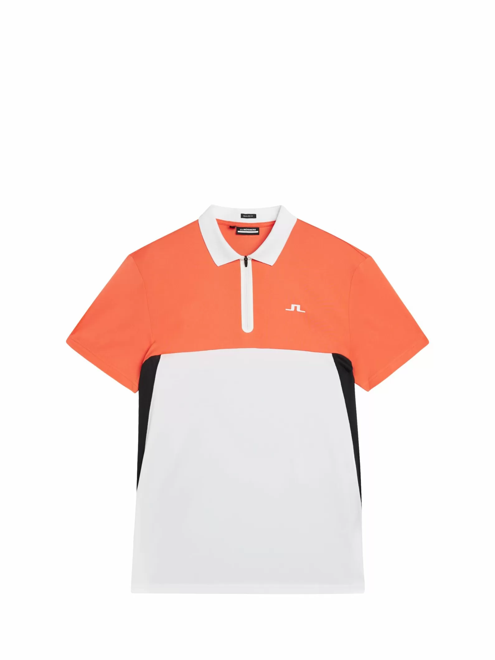 J.Lindeberg Kohen Reg Fit Polo Hot Coral*MÄN Polotröjor