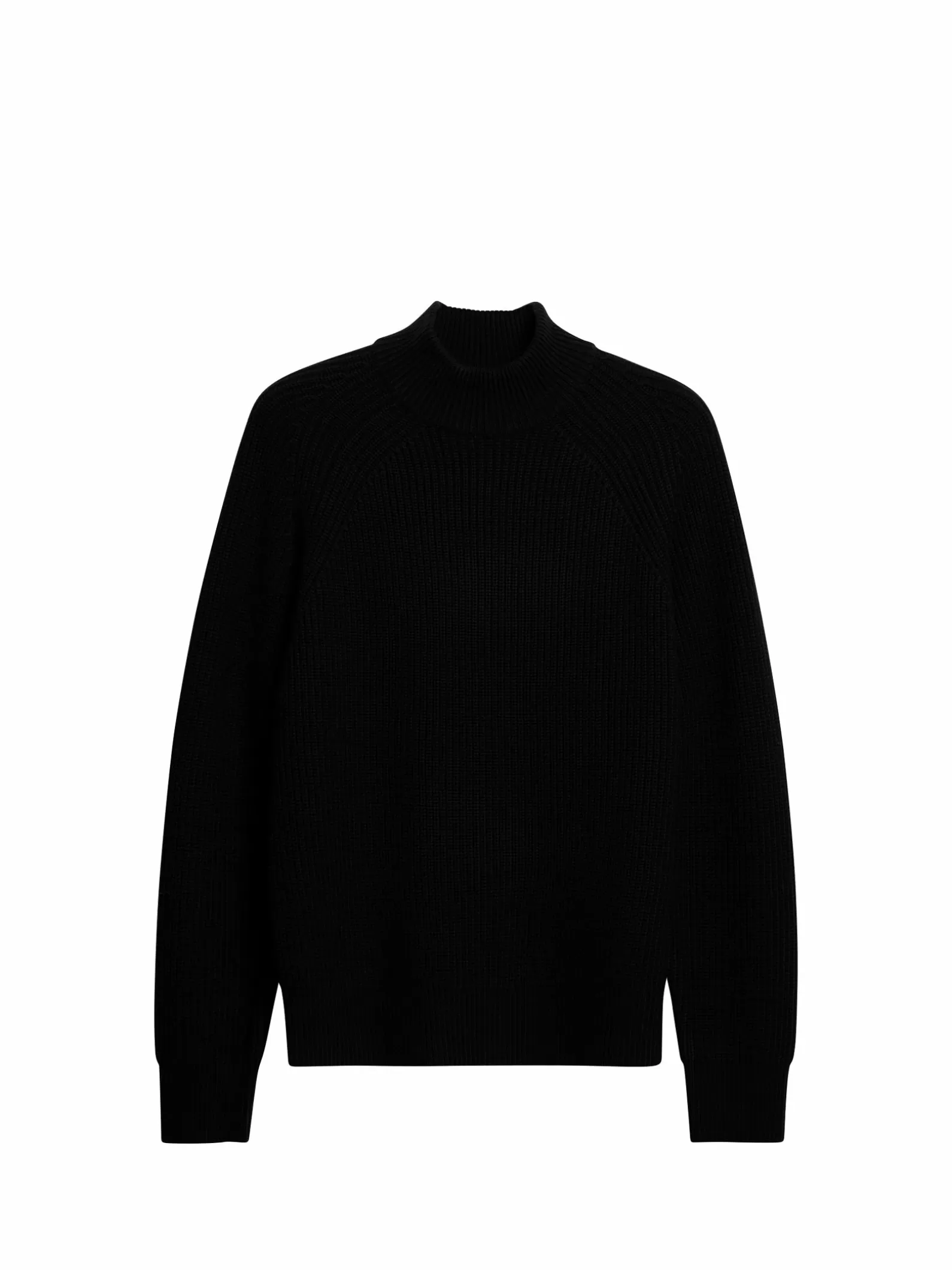 J.Lindeberg Kylan Mock Neck Sweater Black*MÄN Stickat