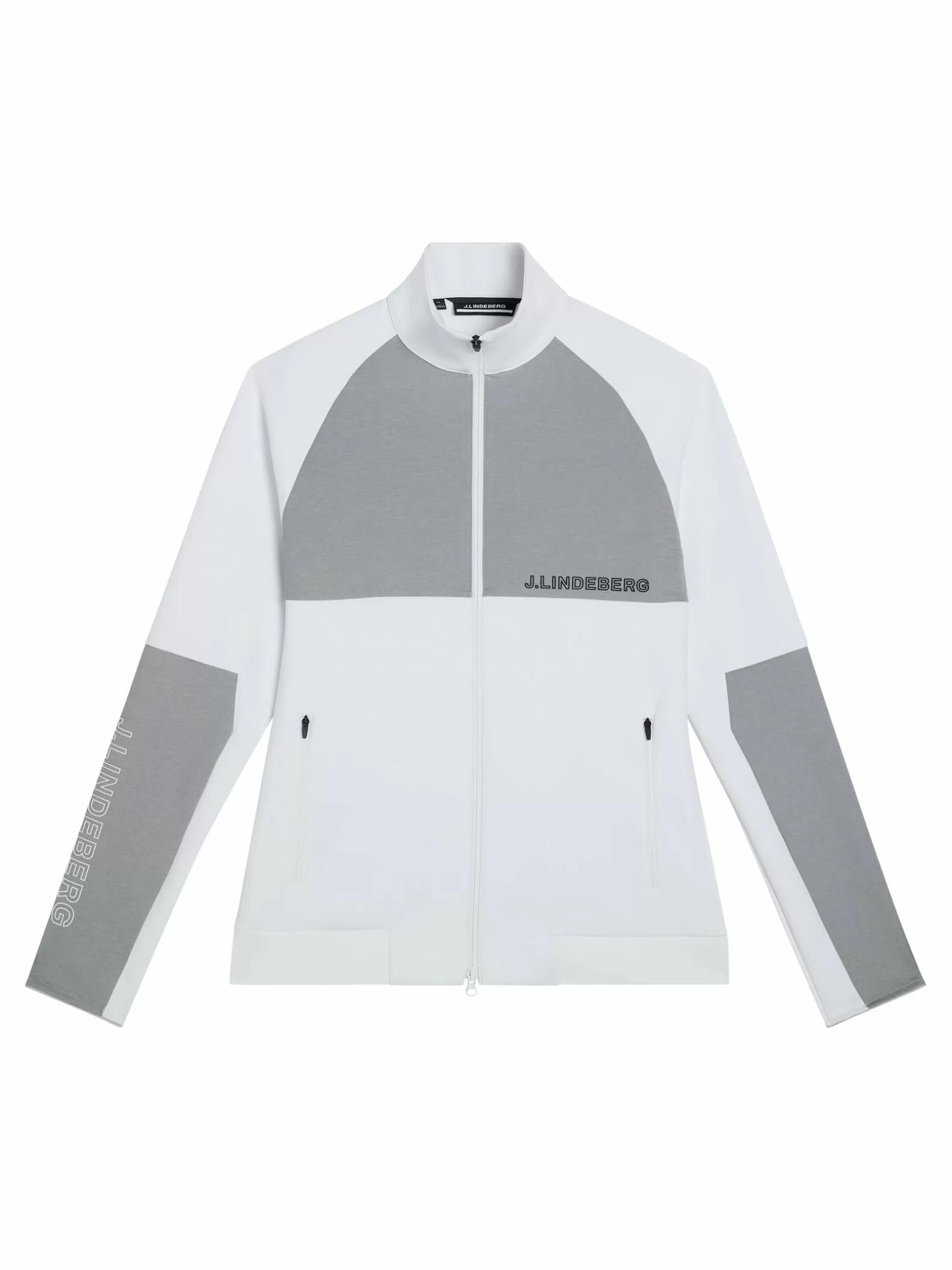 J.Lindeberg Lazarus Mid Layer White*MÄN Bas- och mellanlager