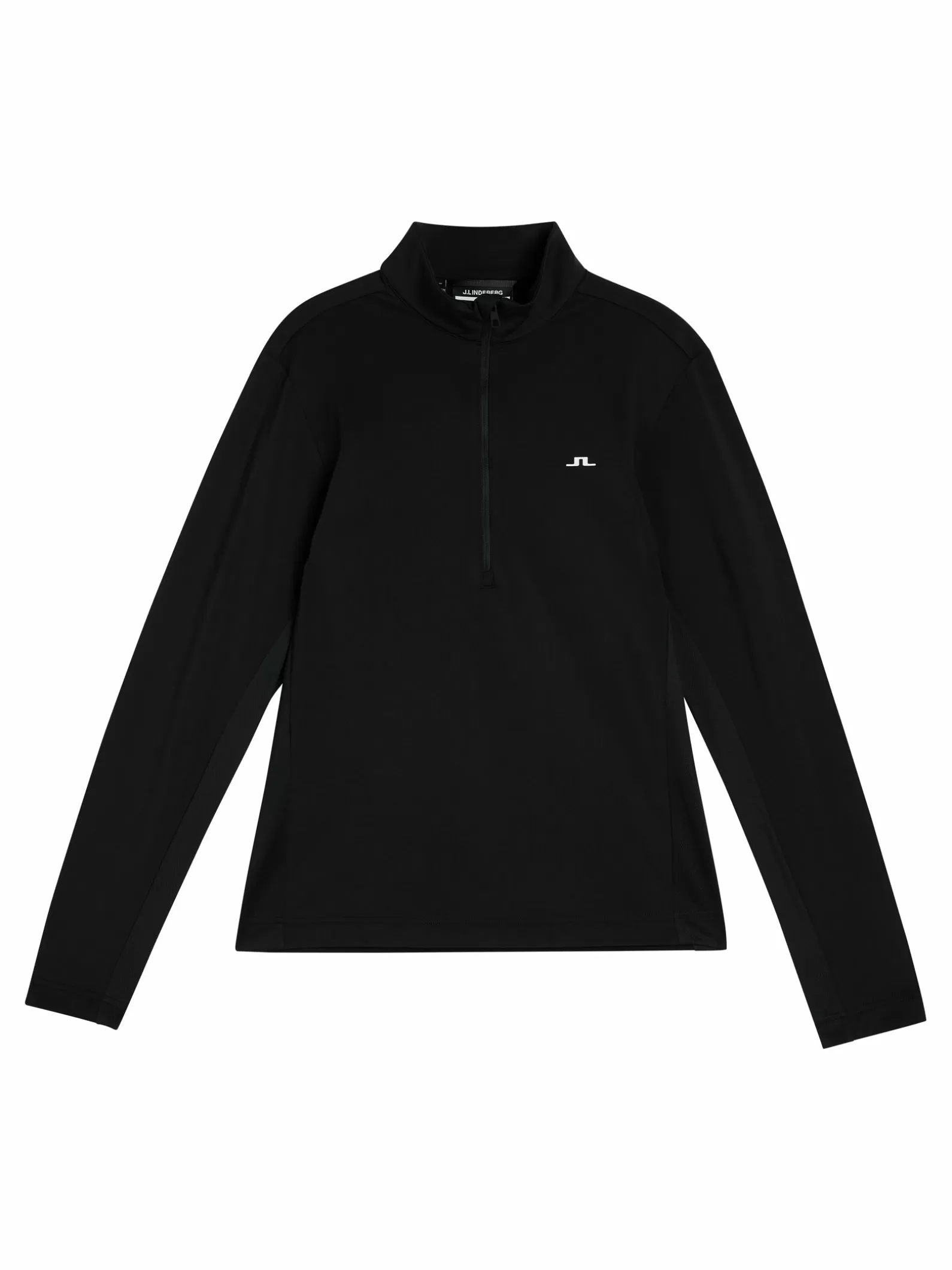 J.Lindeberg Luke Half Zip Mid Layer Black*MÄN Bas- och mellanlager