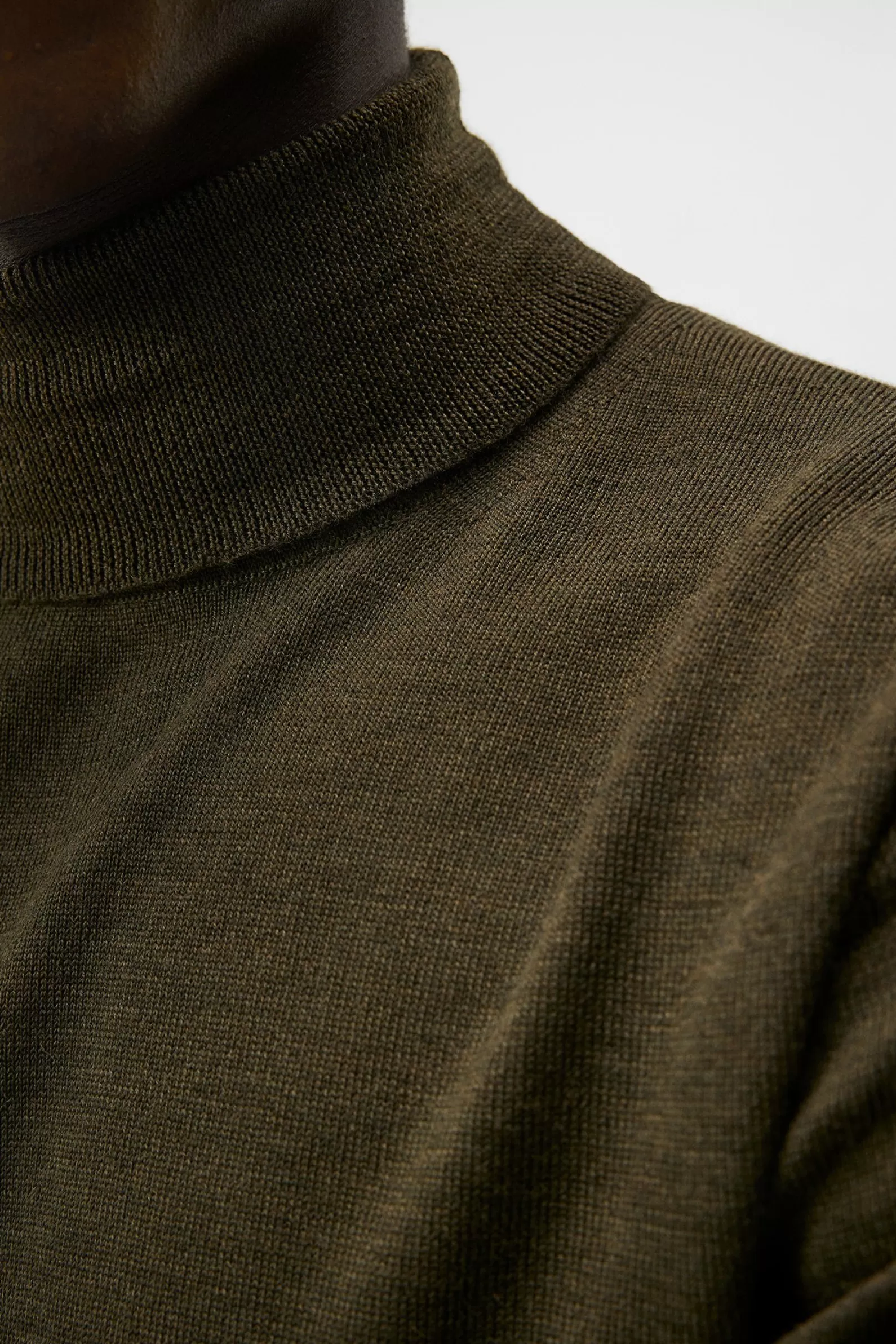 J.Lindeberg Lyd Merino Turtleneck Sweater Black*MÄN Stickat