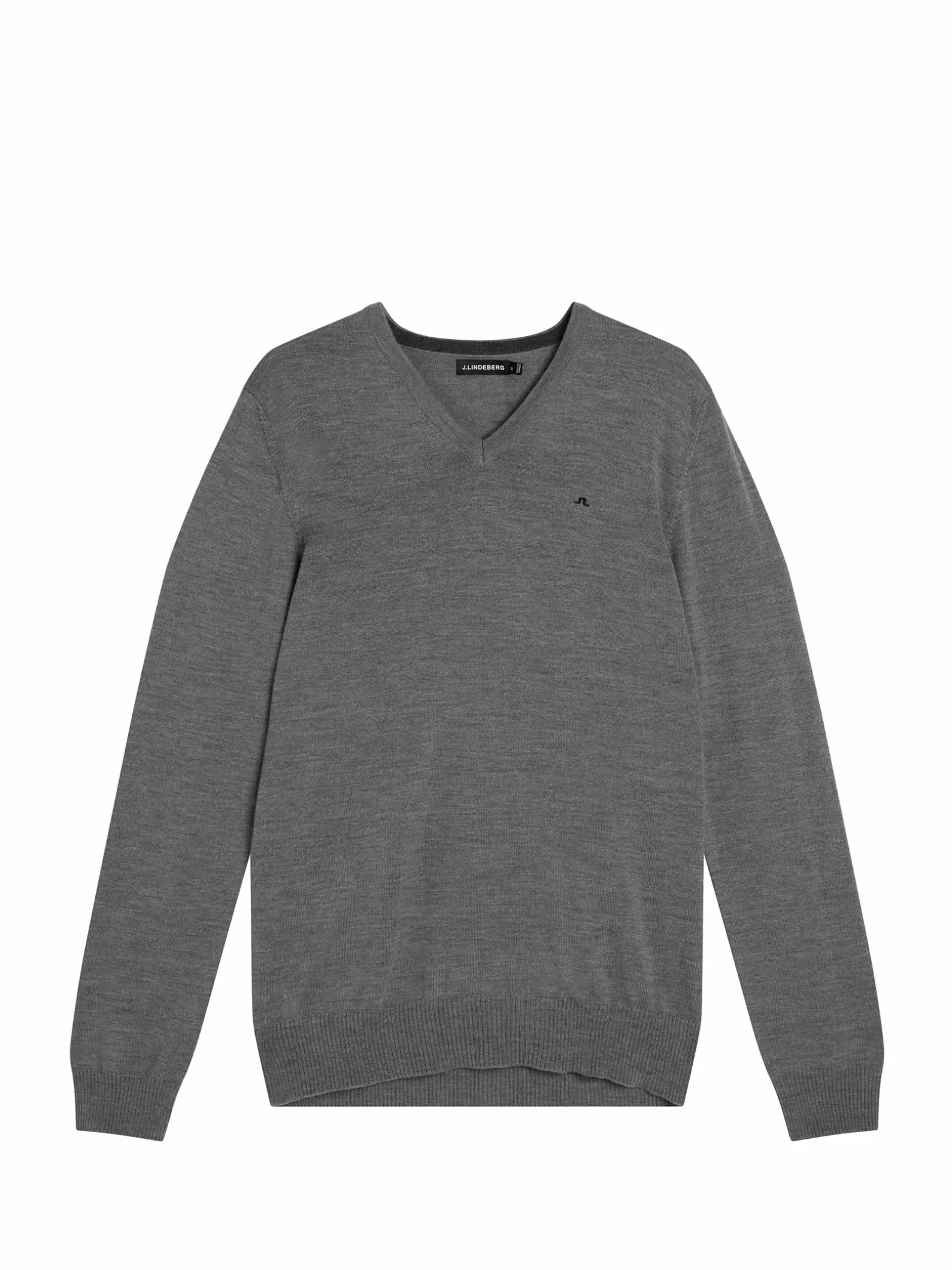 J.Lindeberg Lymann Merino V-Neck Sweater Navy*MÄN Stickat