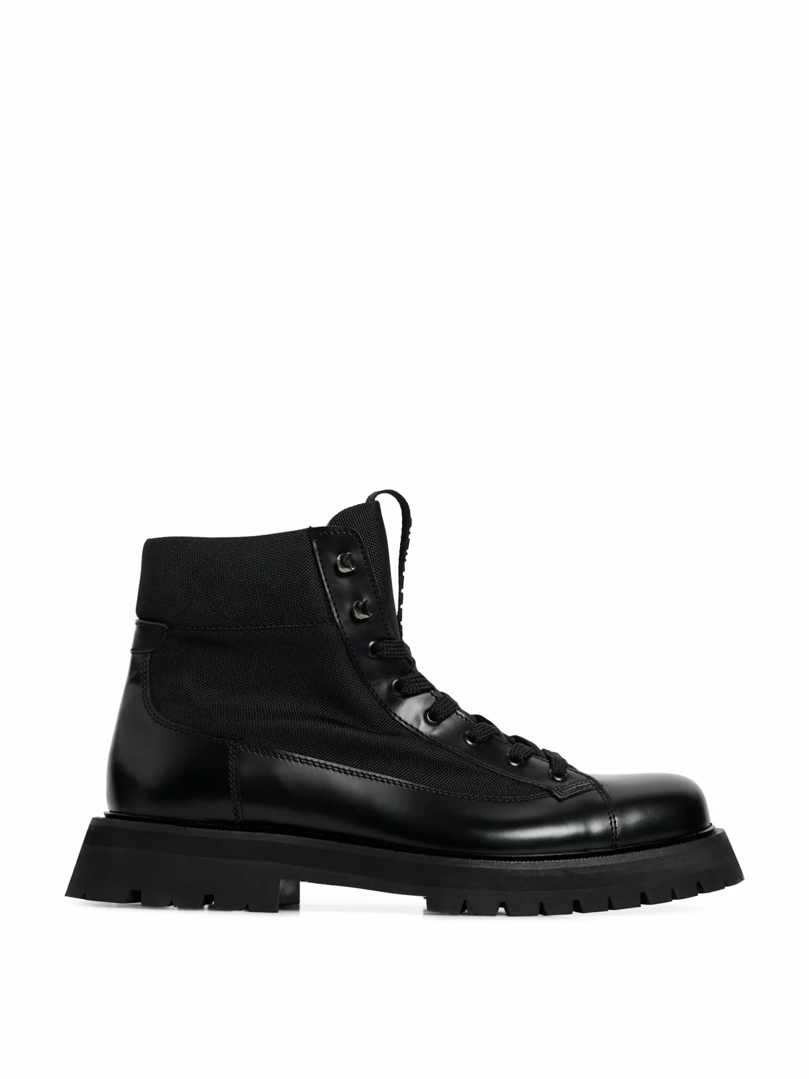 J.Lindeberg Maddox Tech Leather Boot Black*MÄN Skor