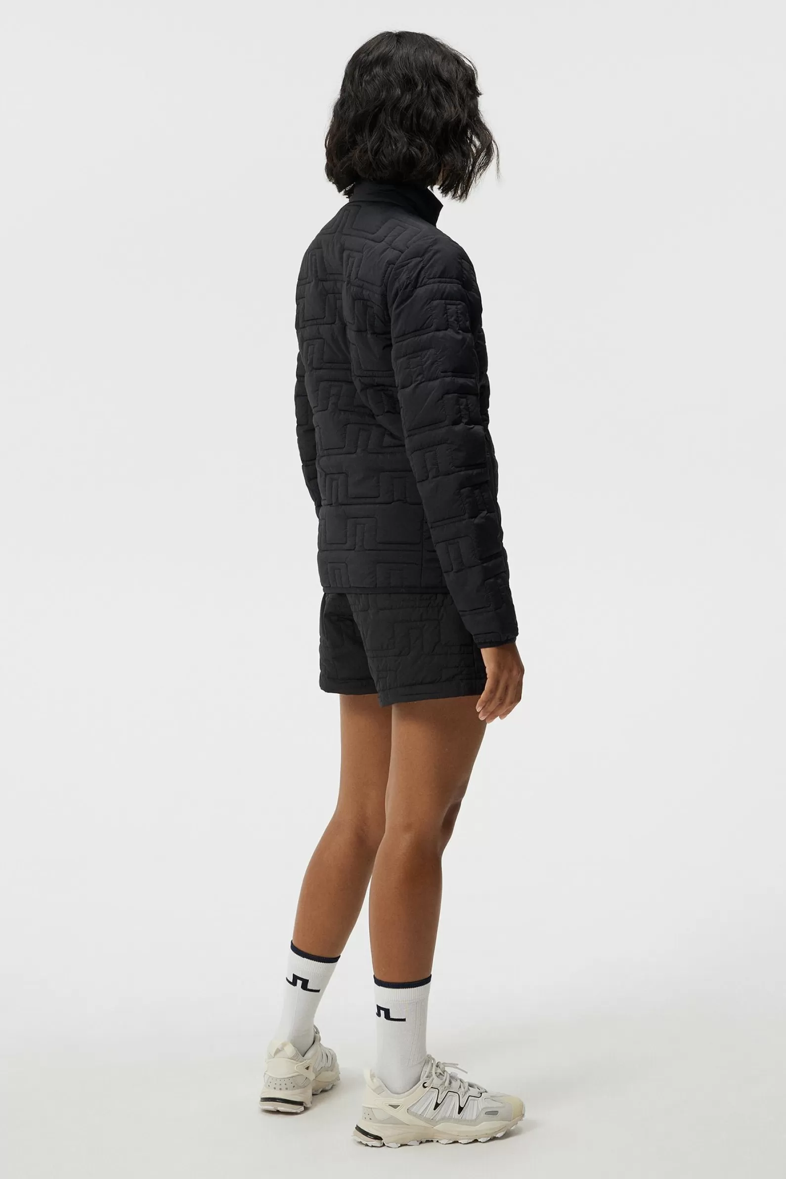 J.Lindeberg Marble Quilted Jacket Black*KVINNOR Jackor