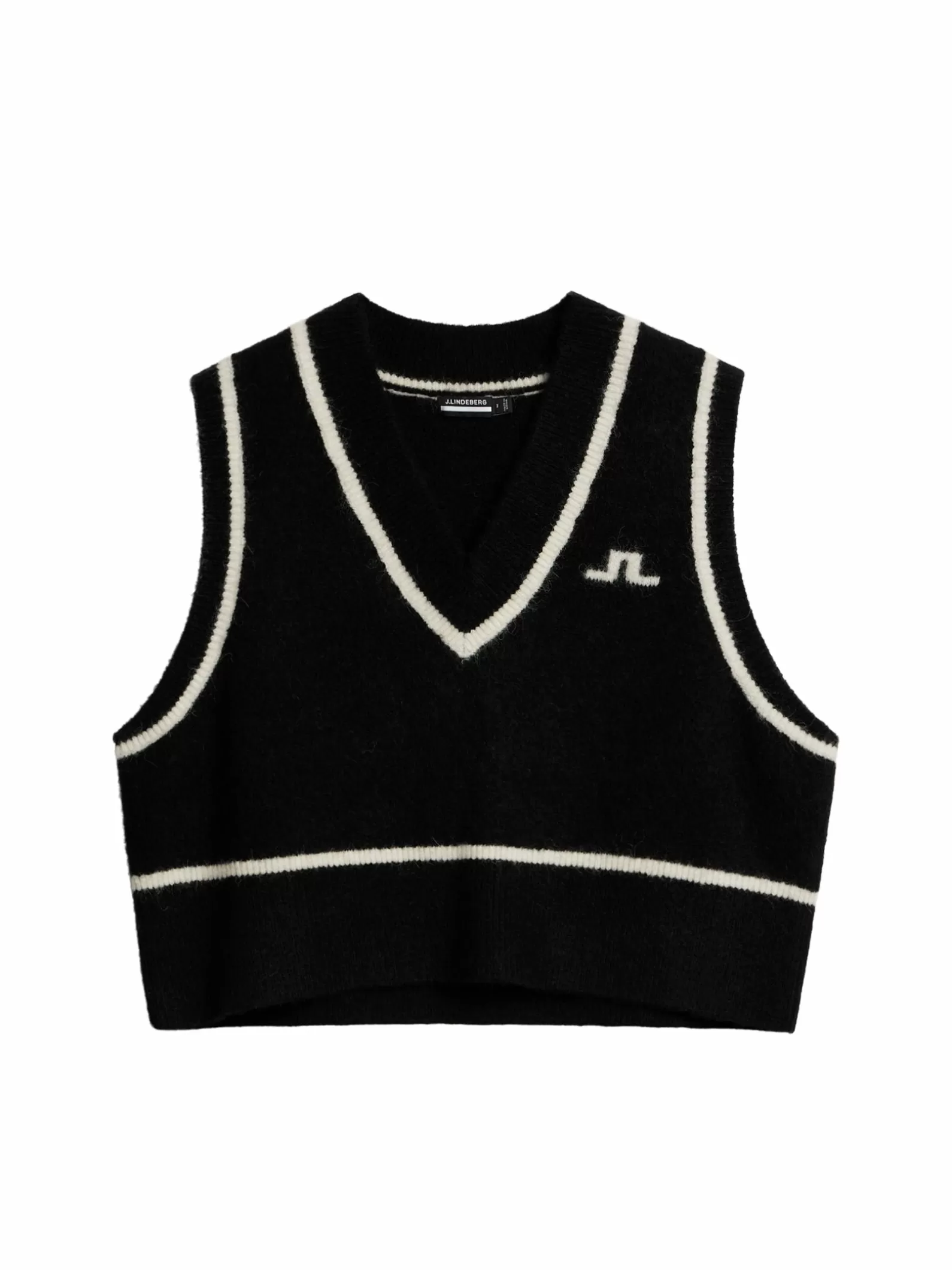 J.Lindeberg Marjorie Knitted Vest Black*KVINNOR Stickat