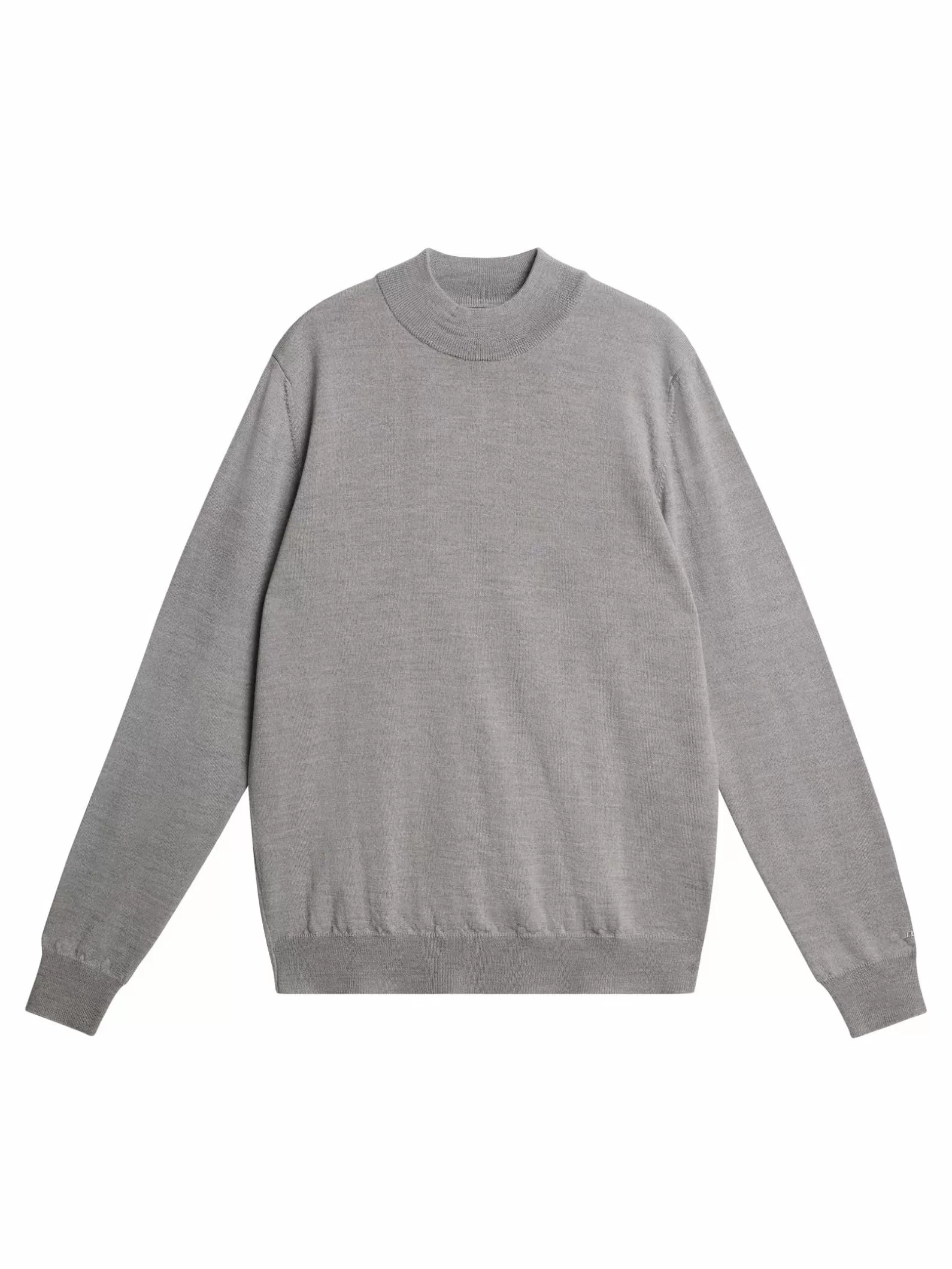 J.Lindeberg Norman Merino Turtle Neck Light Grey Melange*MÄN Stickat