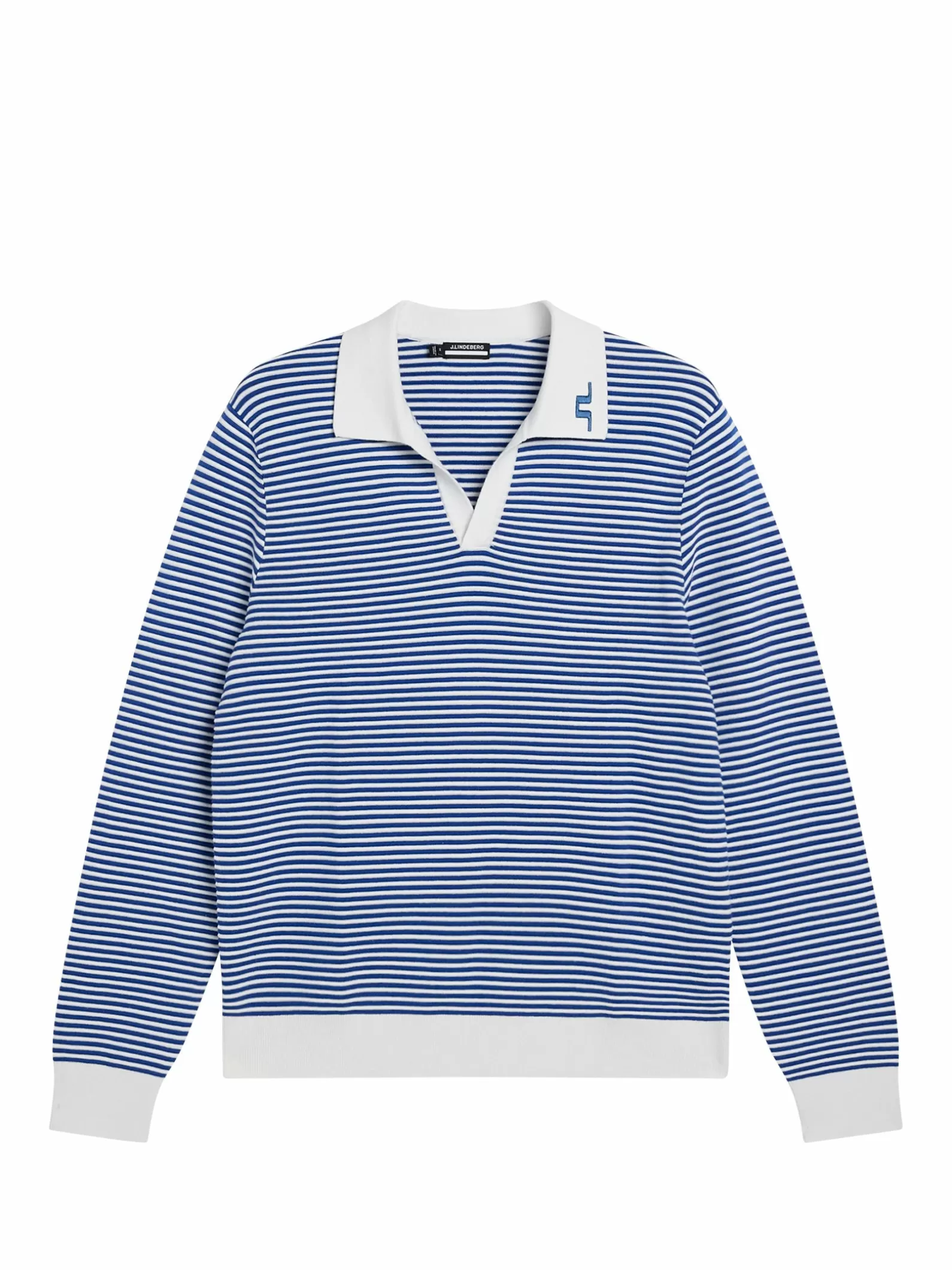 J.Lindeberg Odin Knitted Sweater Sodalite Blue*MÄN Stickat