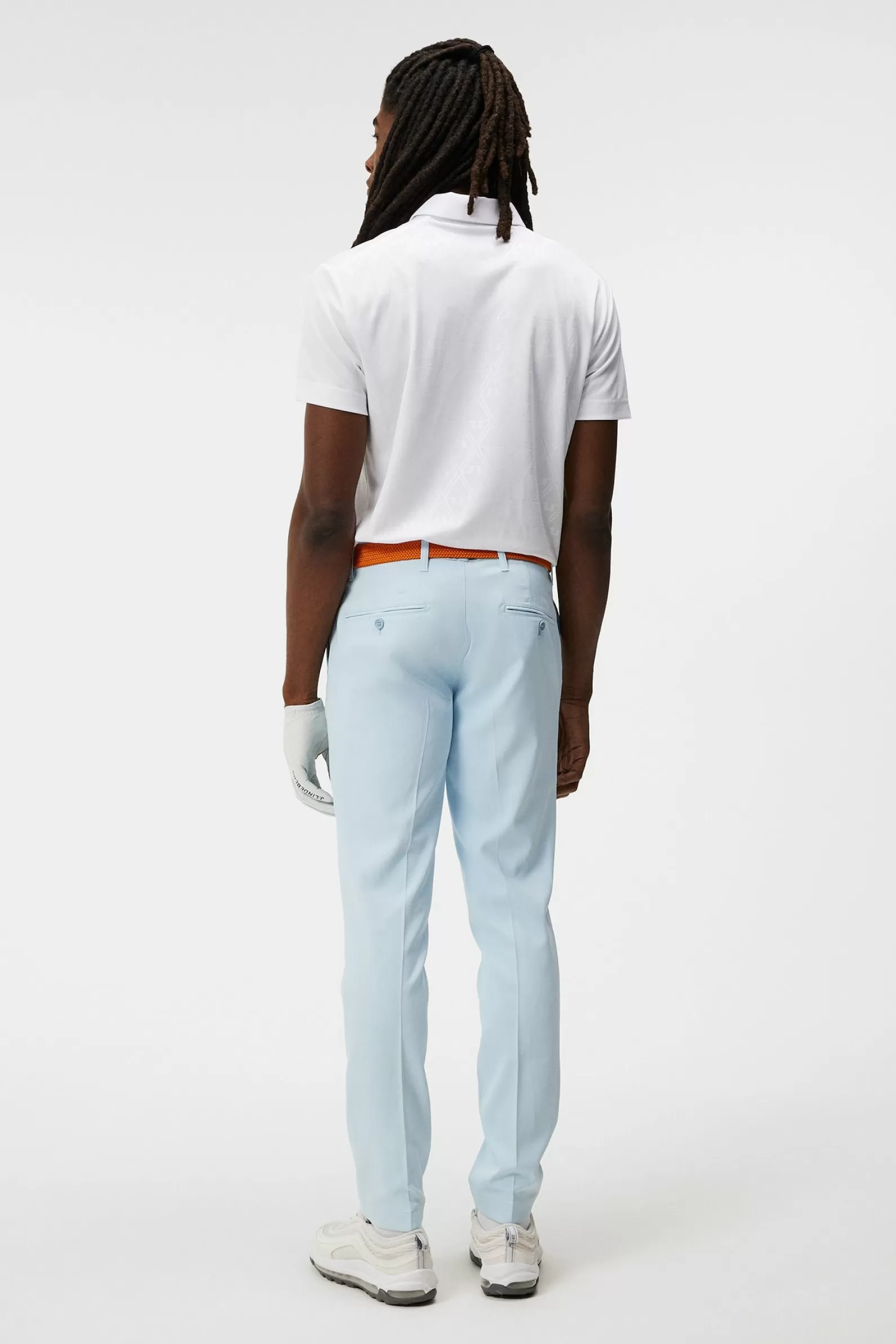 J.Lindeberg Peat Regular Fit Polo White*MÄN Polotröjor