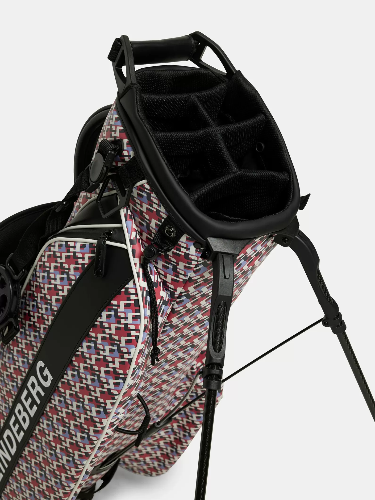 J.Lindeberg Play Stand Bag Print Bridge Wave White*KVINNOR | MÄN Påsar