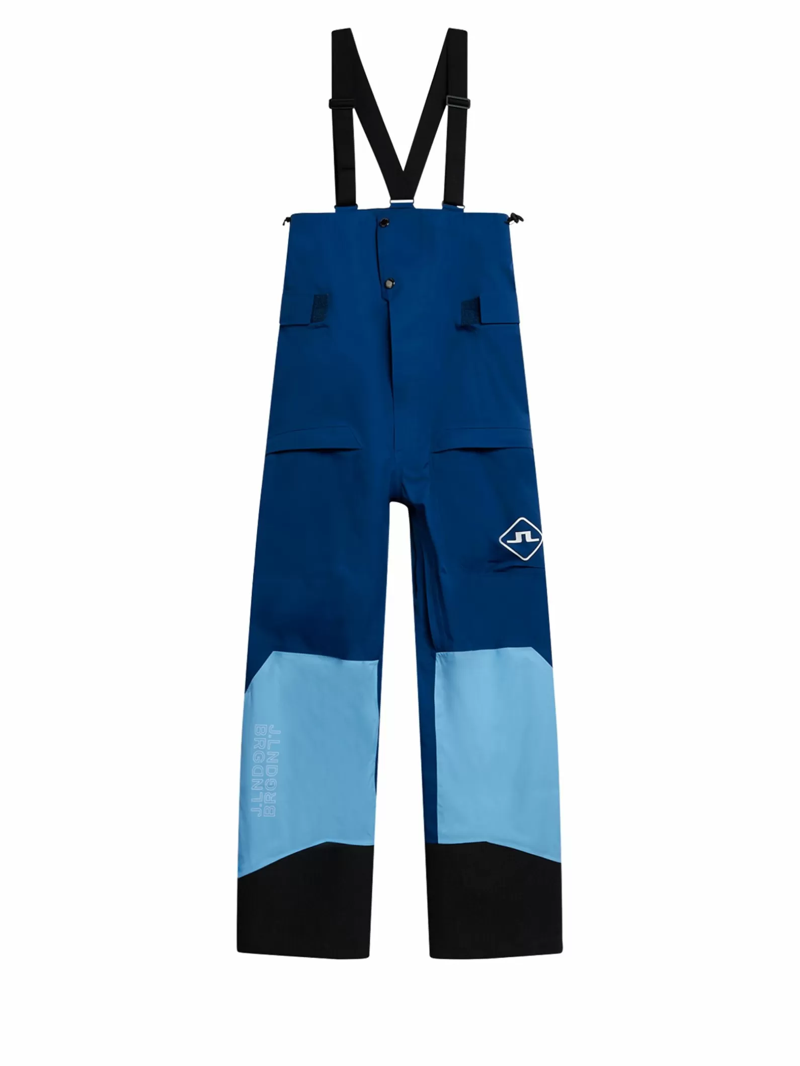 J.Lindeberg Powerline Bib Pant Estate Blue*KVINNOR Byxor