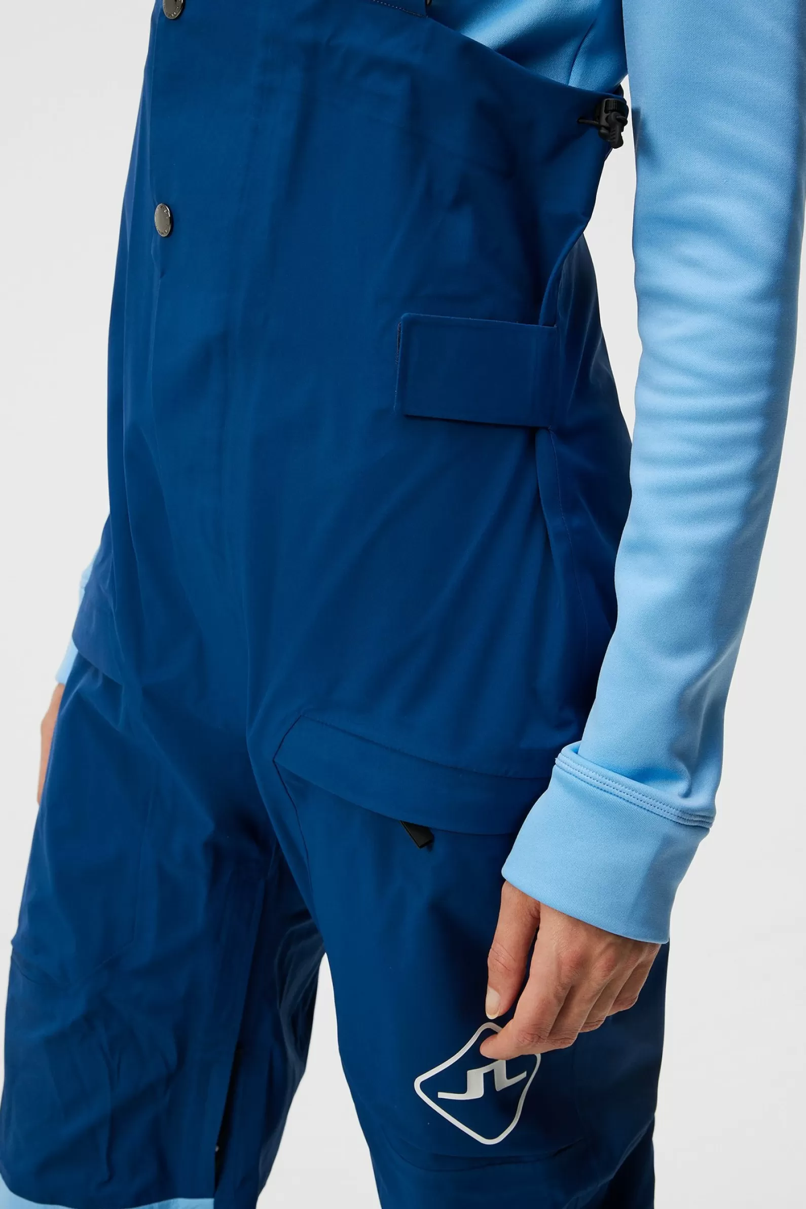 J.Lindeberg Powerline Bib Pant Estate Blue*KVINNOR Byxor