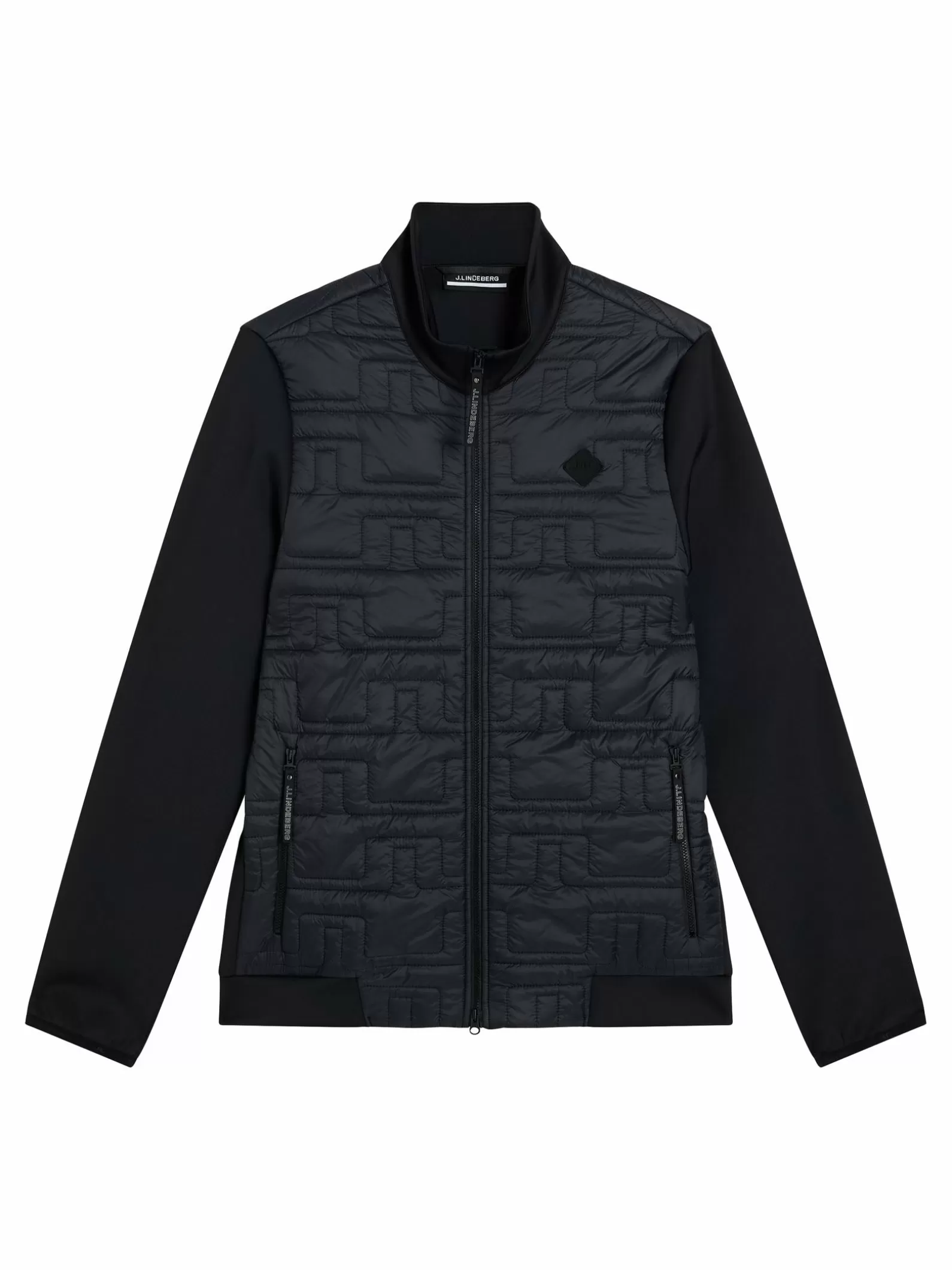 J.Lindeberg Quilt Hybrid Jacket Rain Forest*MÄN Jackor