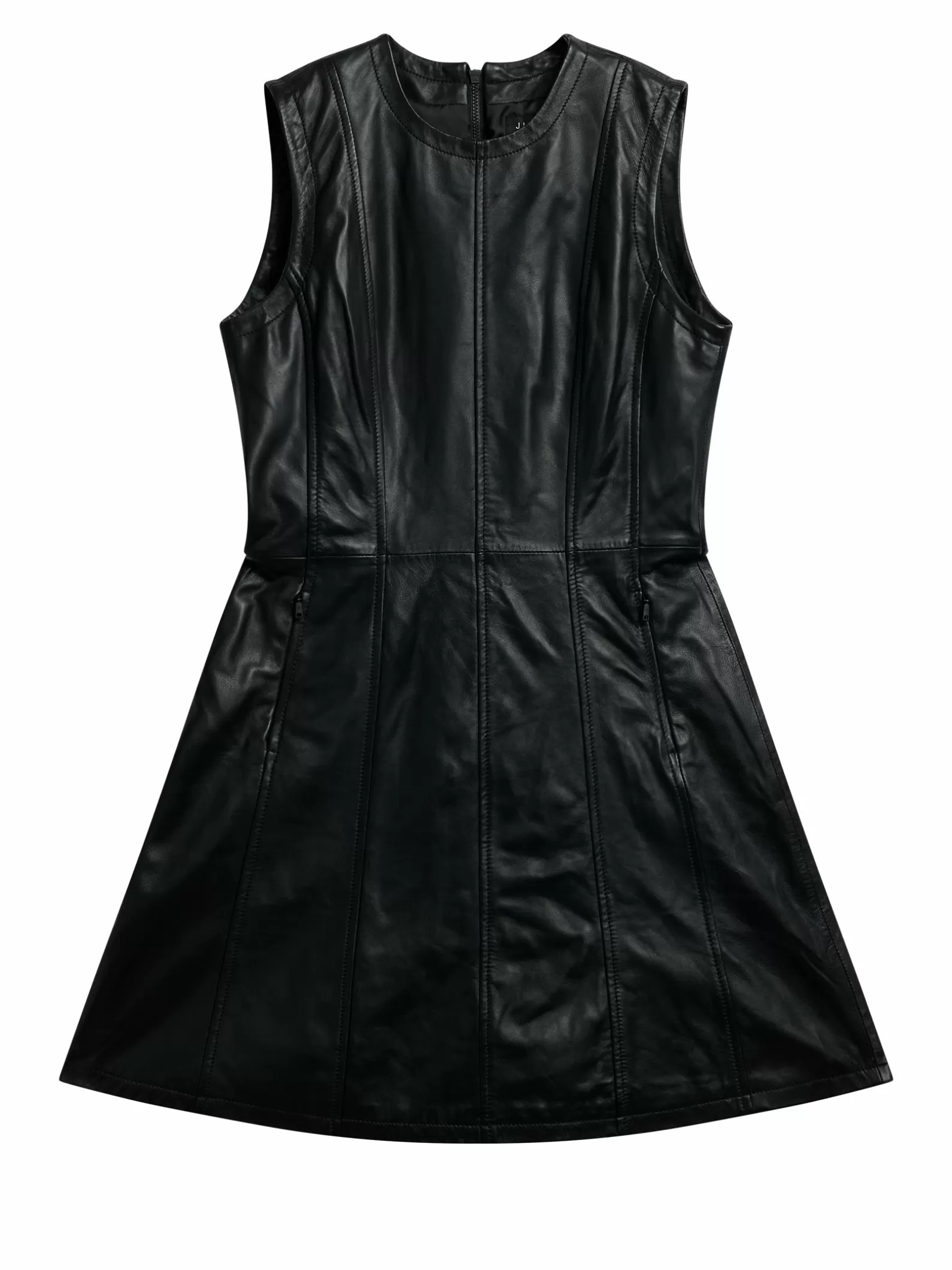 J.Lindeberg Ruby Leather Dress Black*KVINNOR Klänningar