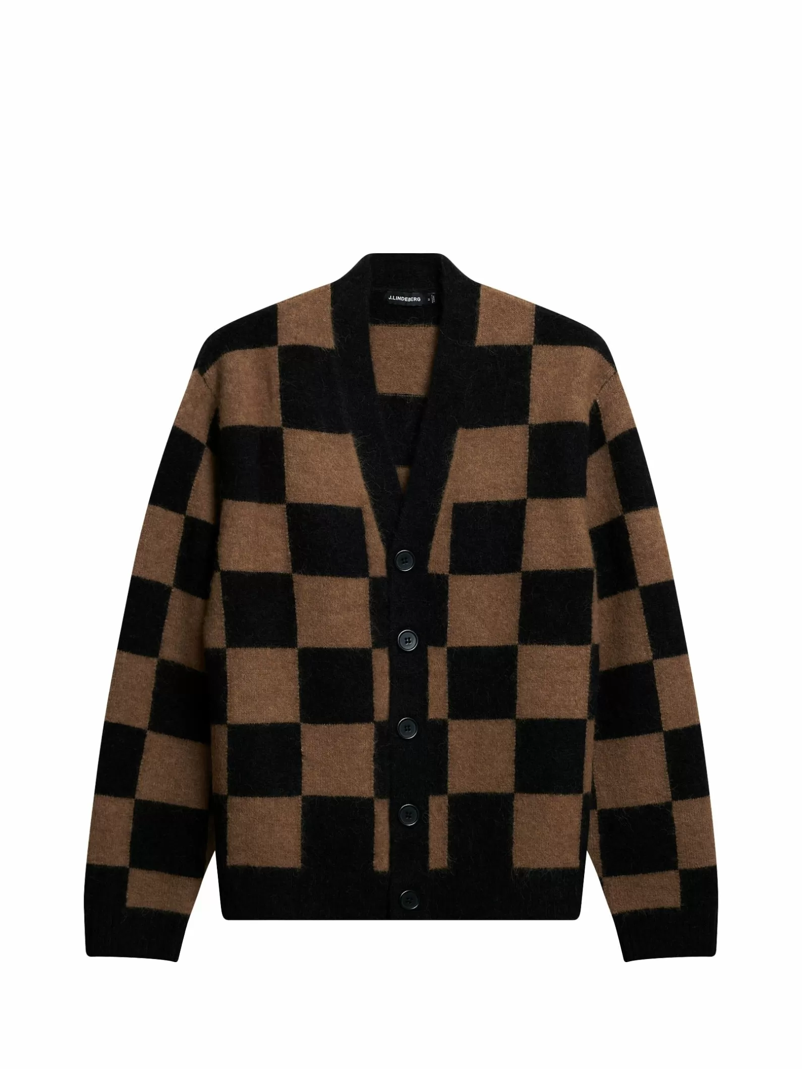 J.Lindeberg Sammy Knitted Cardigan Black*MÄN Stickat