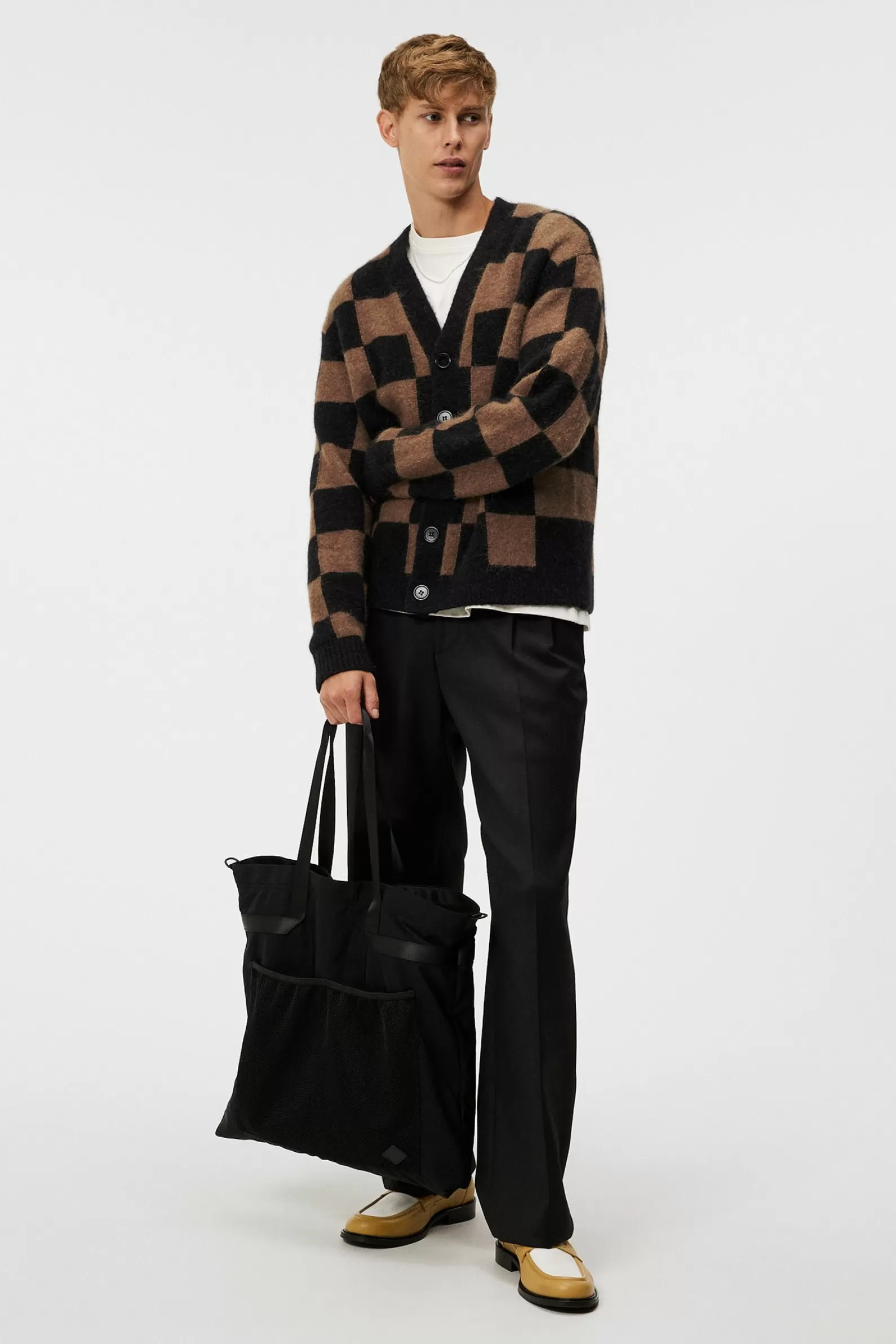 J.Lindeberg Sammy Knitted Cardigan Black*MÄN Stickat