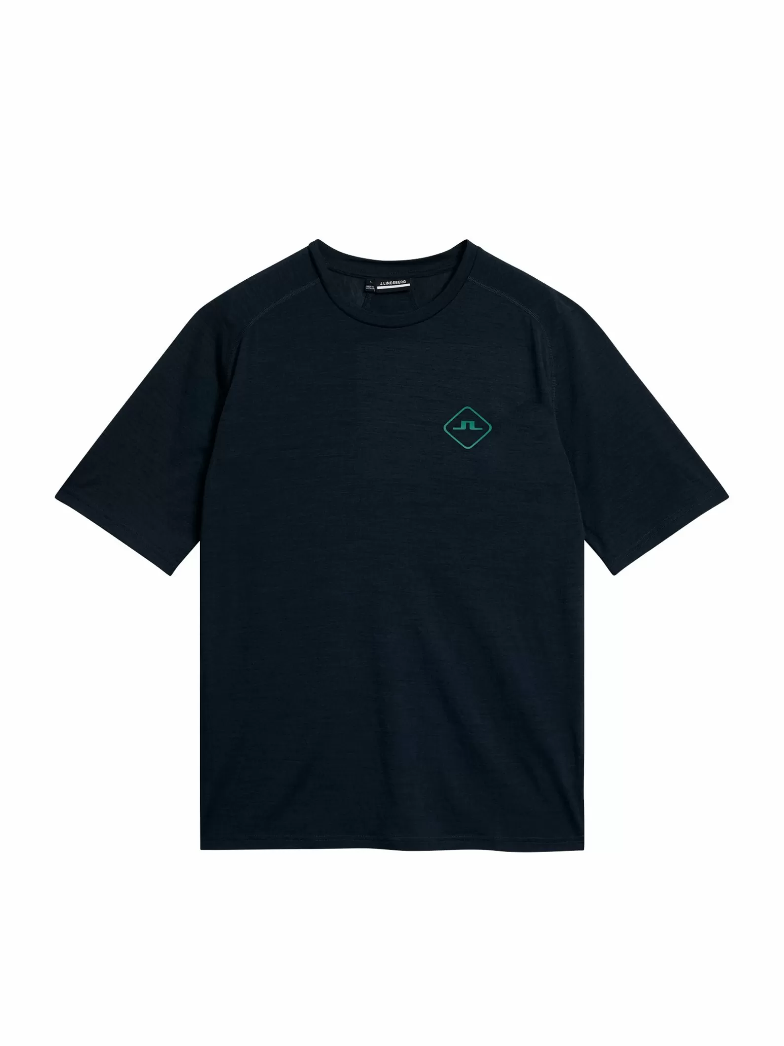 J.Lindeberg Shaun Wool Tee Jl Navy*MÄN T-shirts