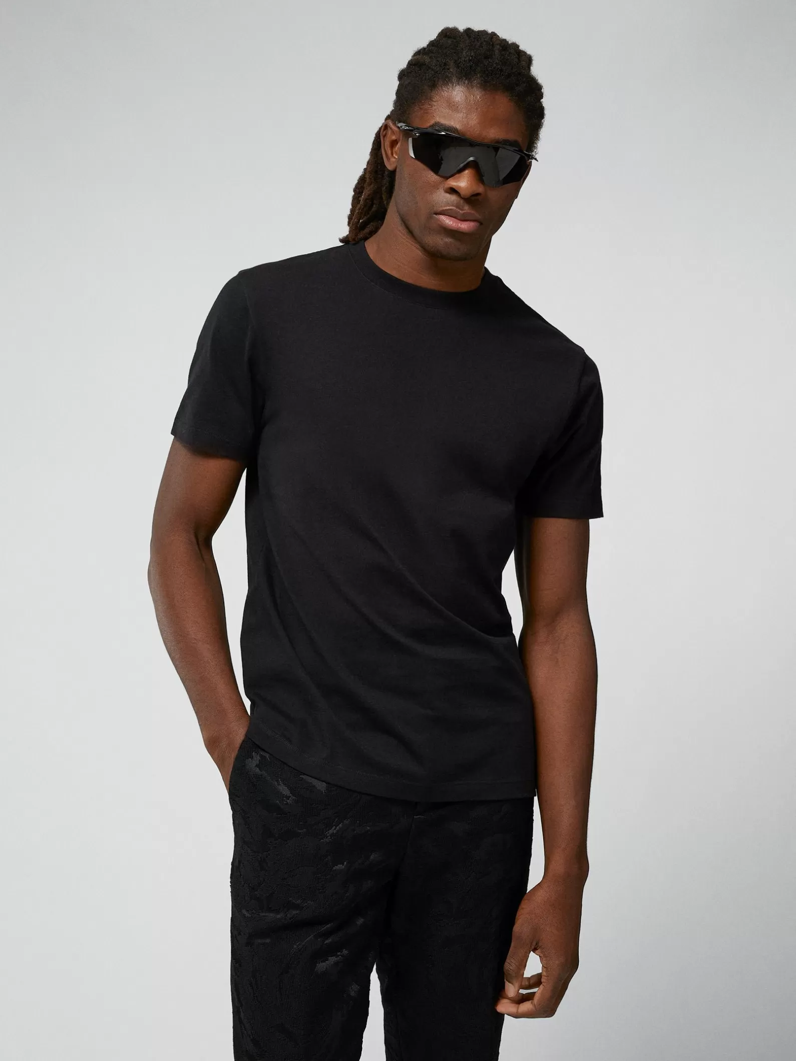 J.Lindeberg Sid Basic T-Shirt Black*MÄN T-shirts