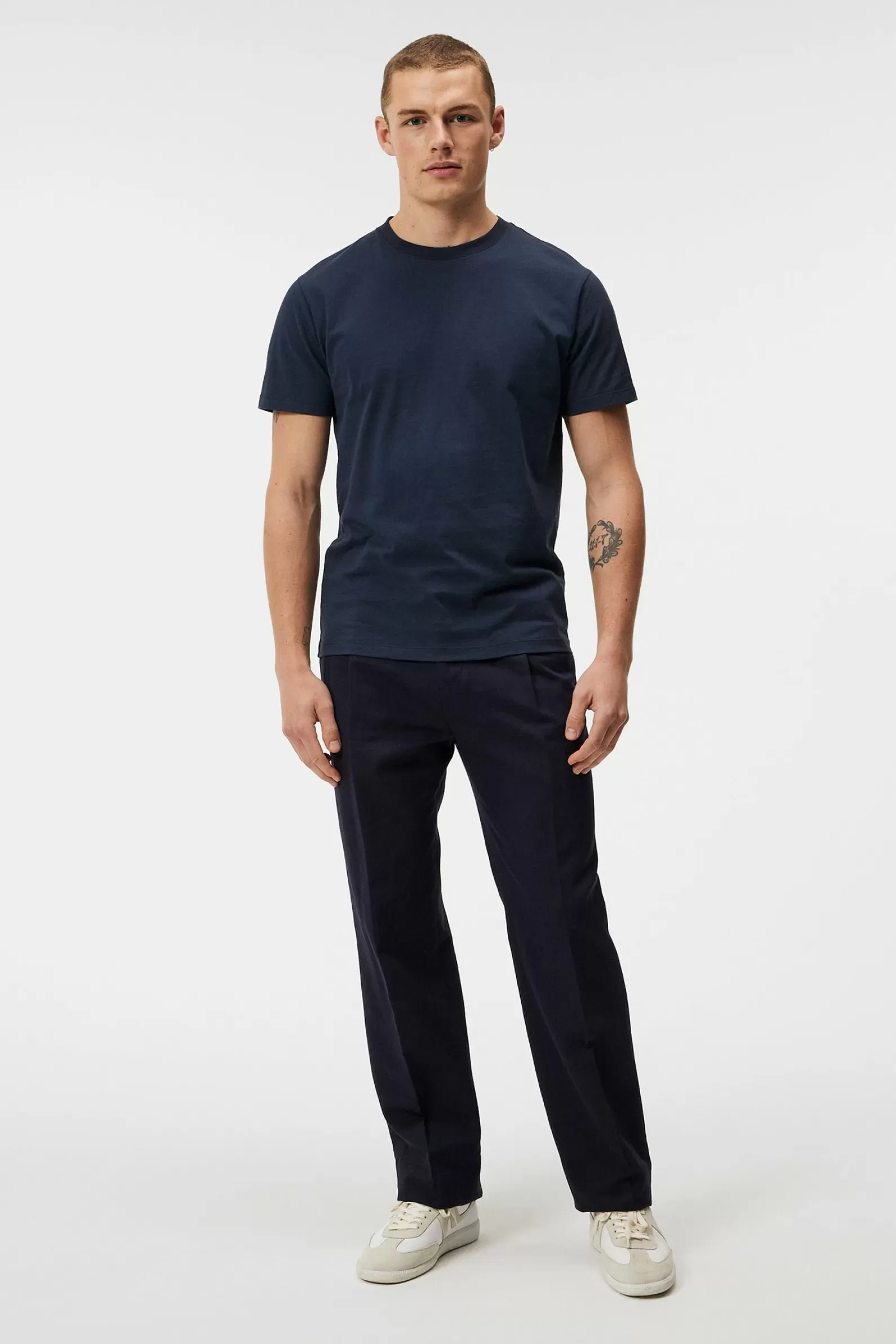 J.Lindeberg Sid Basic T-Shirt Jl Navy*MÄN T-shirts