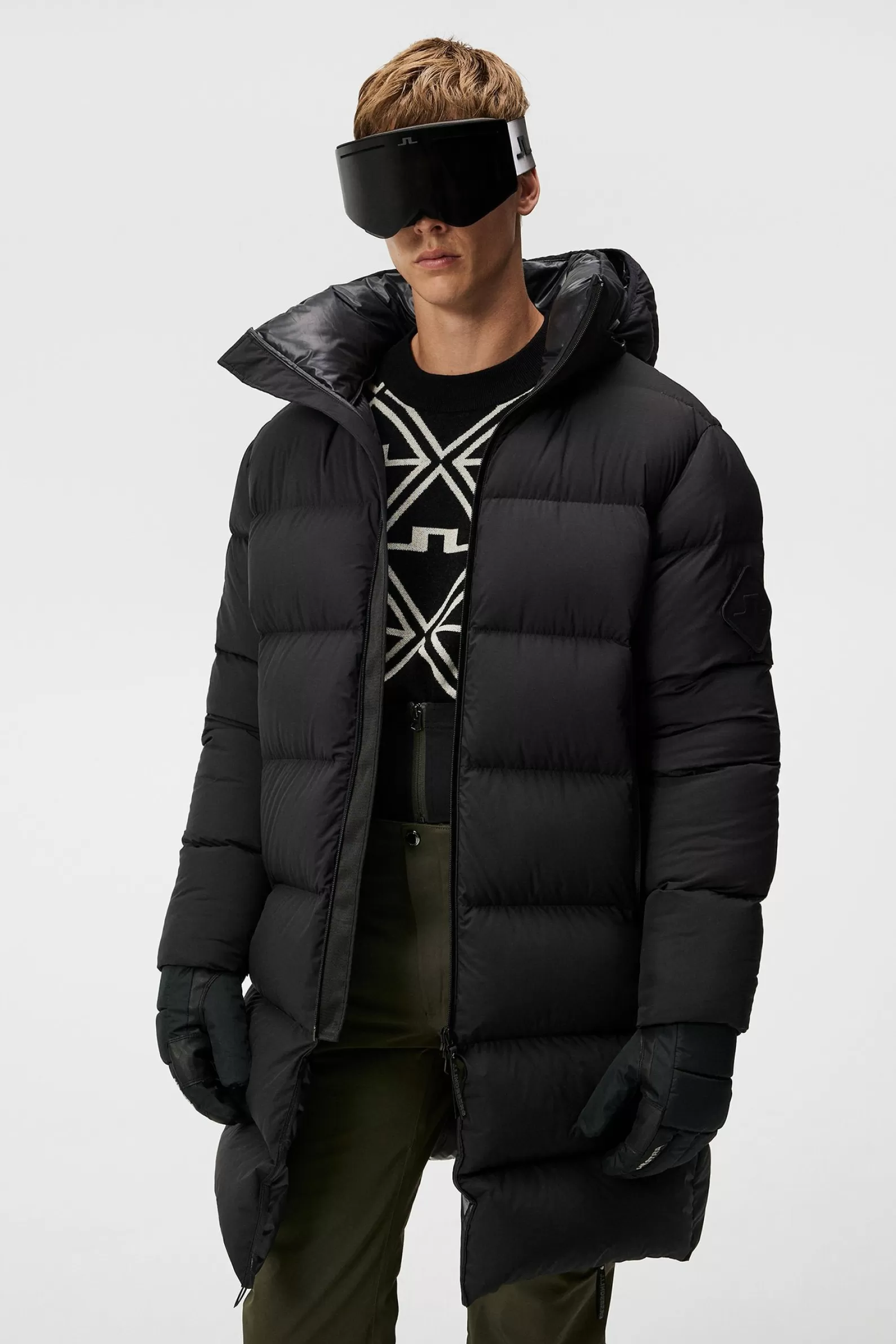 J.Lindeberg Snowmass Parka Black*MÄN Jackor