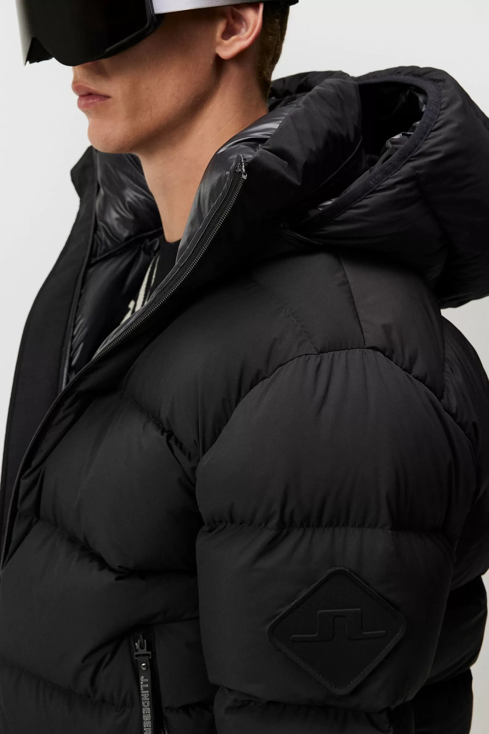 J.Lindeberg Snowmass Parka Black*MÄN Jackor