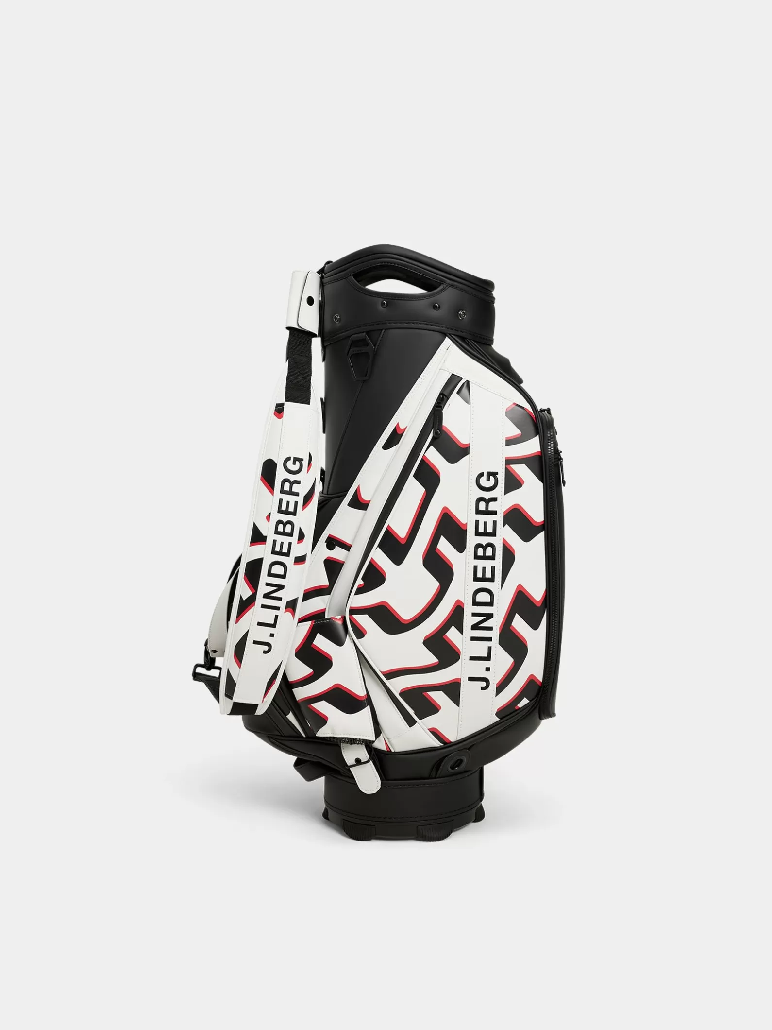 J.Lindeberg Staff Bag Print Bridge Wave White*KVINNOR | MÄN Golfväskor | påsar