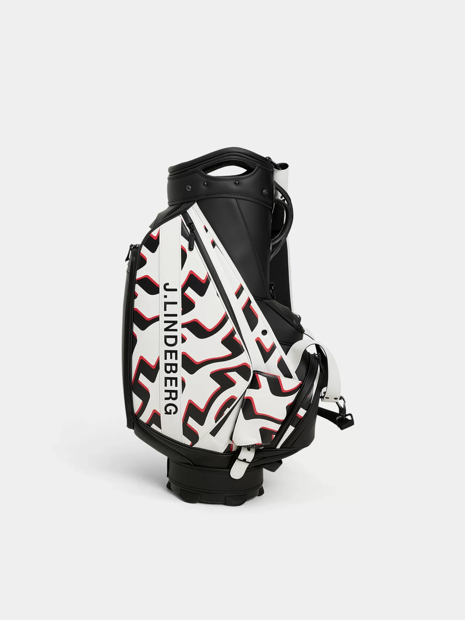 J.Lindeberg Staff Bag Print Bridge Wave White*KVINNOR | MÄN Golfväskor | påsar