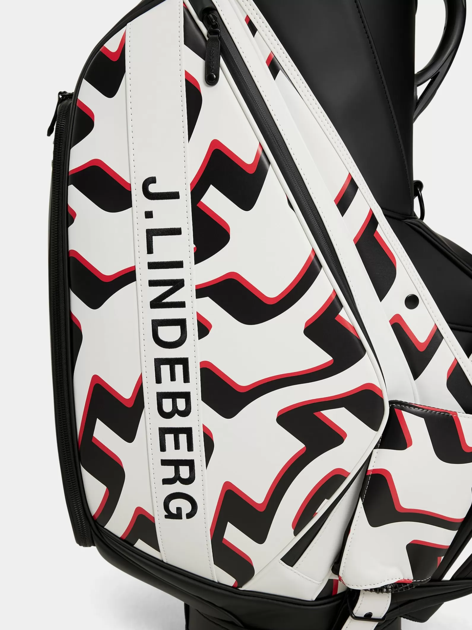 J.Lindeberg Staff Bag Print Bridge Wave White*KVINNOR | MÄN Golfväskor | påsar