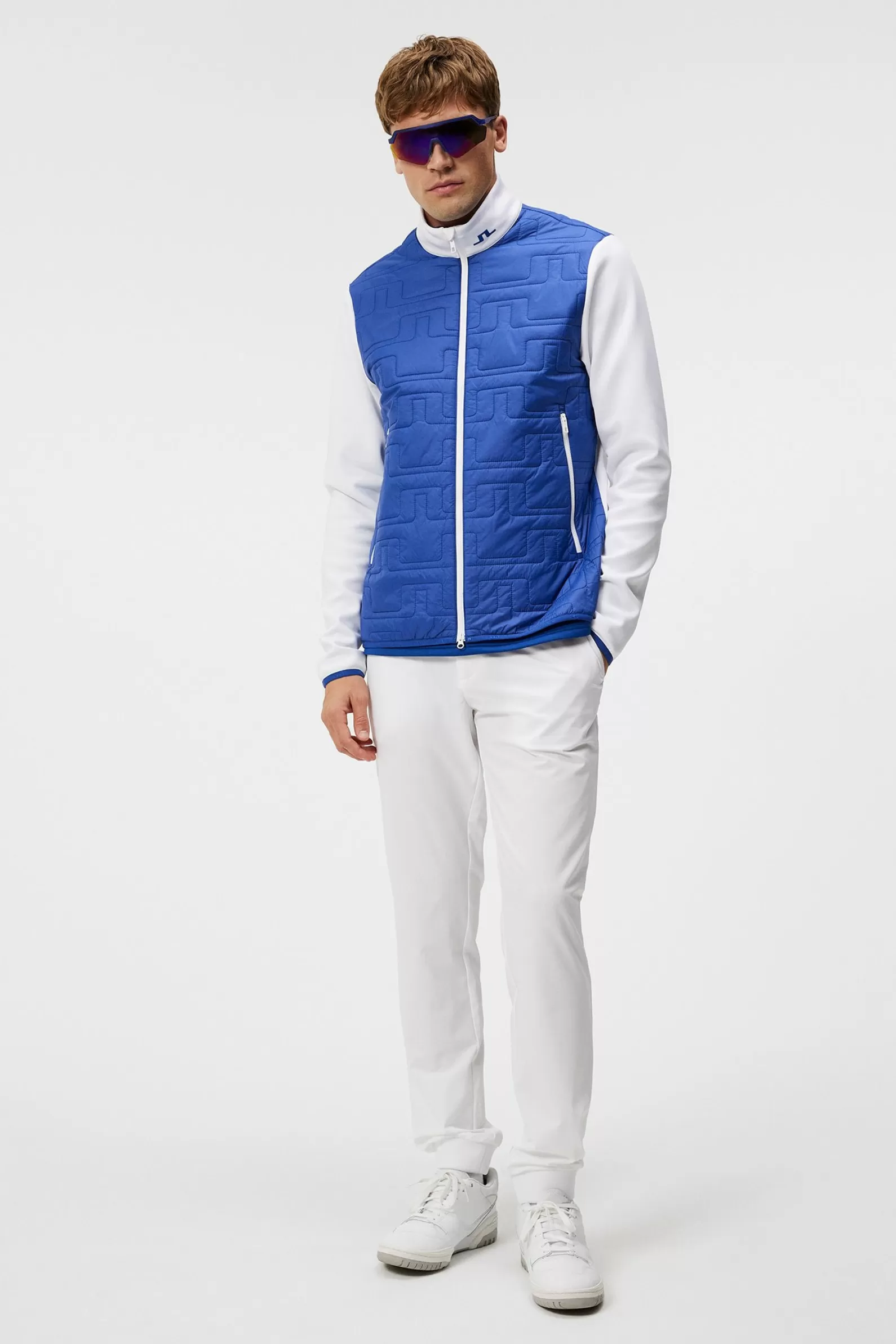 J.Lindeberg Stefano Hybrid Jacket Sodalite Blue*MÄN Jackor