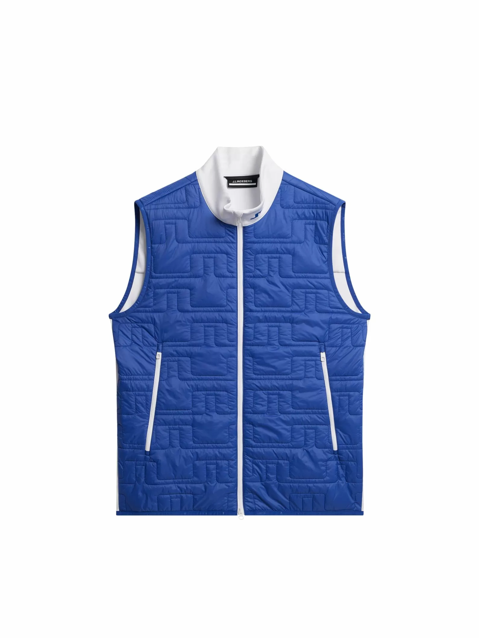 J.Lindeberg Stefano Hybrid Vest Sodalite Blue*MÄN Gilets